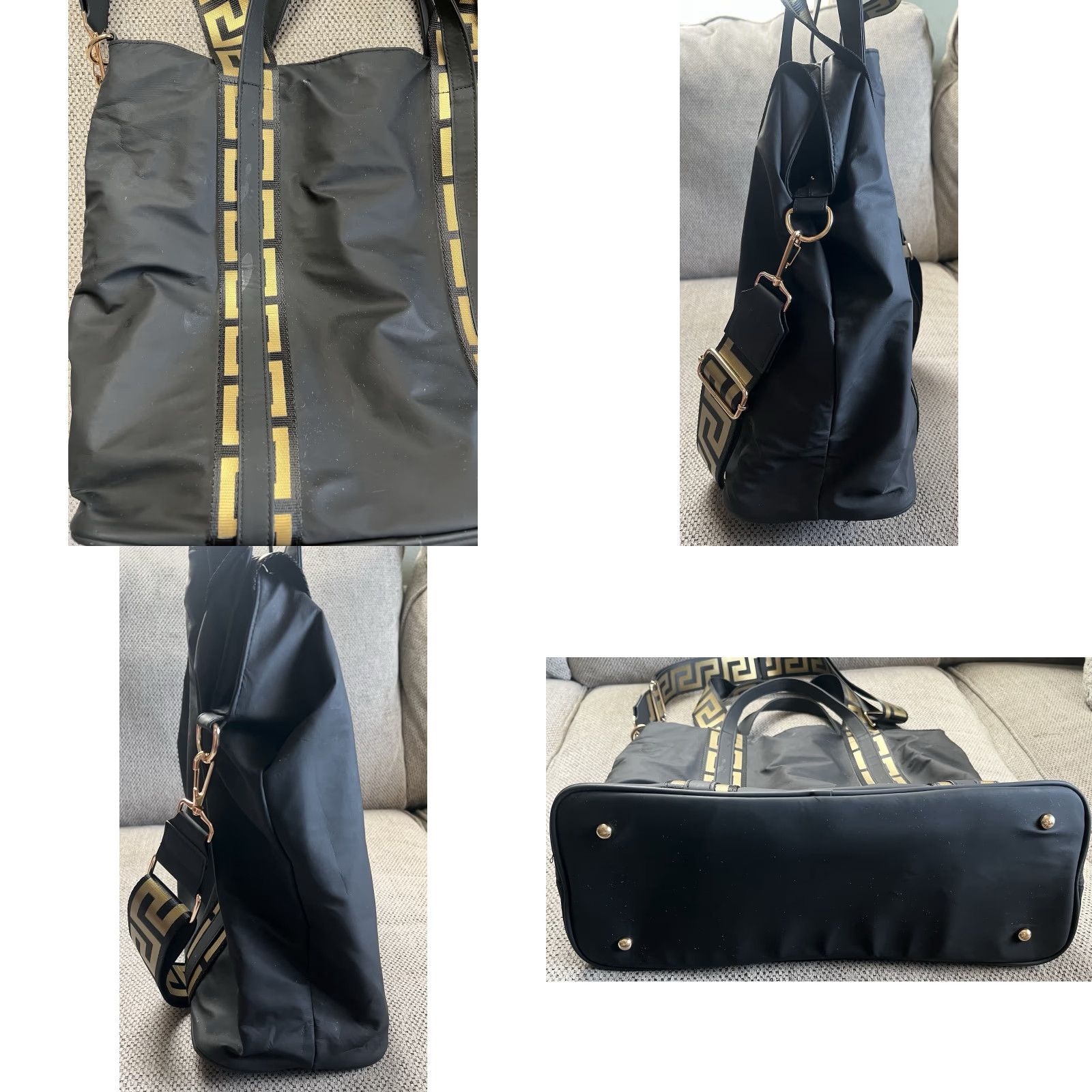 Versace Versace Bag Black Tote Shoulder Purse Perfume Promo Size ONE SIZE - 8 Thumbnail