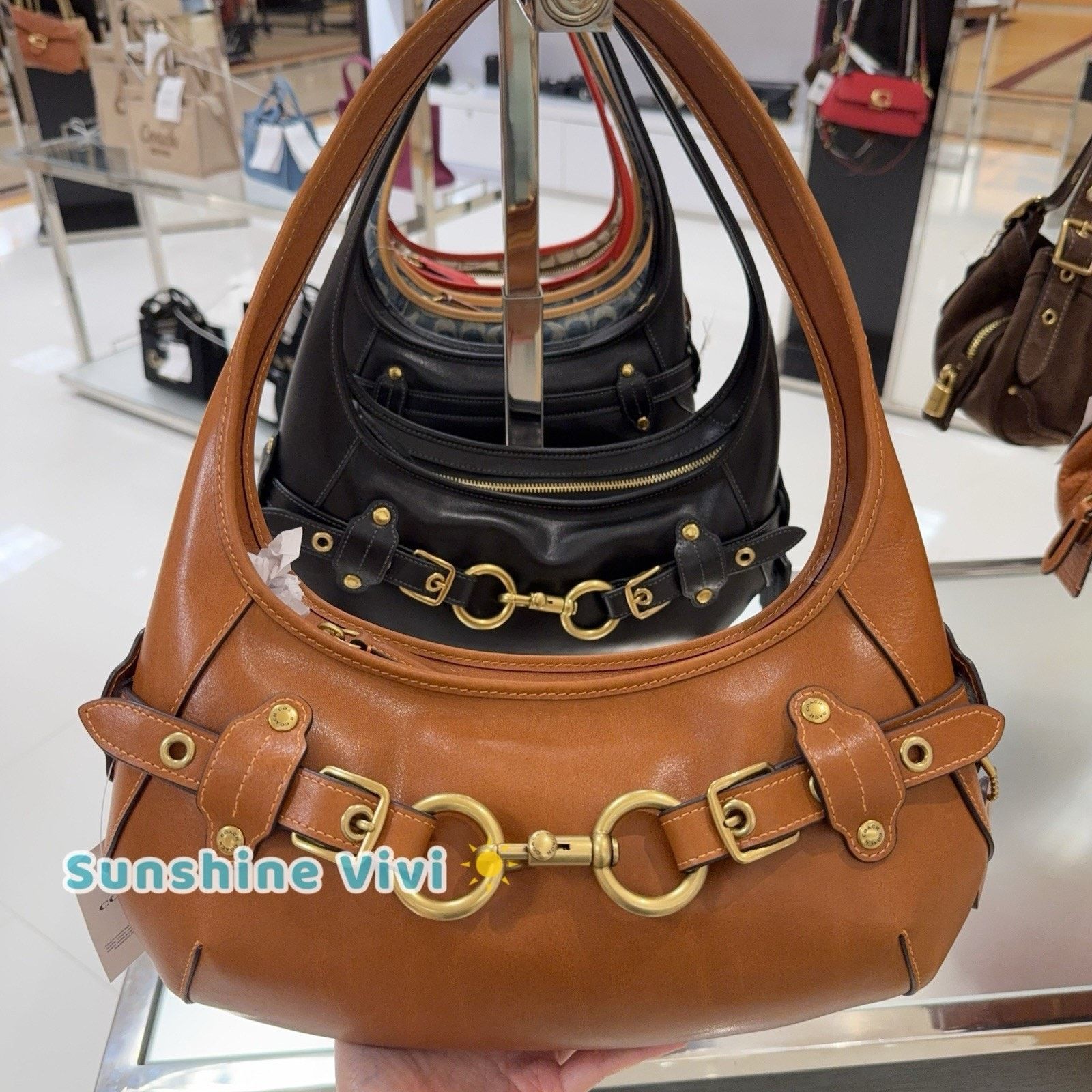 Coach Y2K COACH Ergo Signature Belted Flap Shoulder Bag 11277 