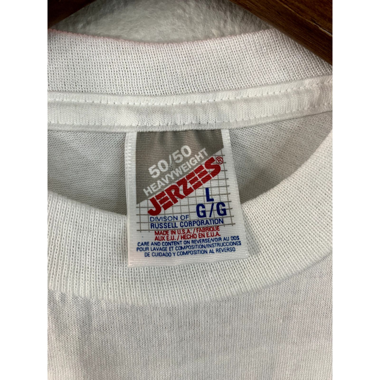Jerzees Pennsylvania Shirt Elysburg Knoebels PA T-Shirt 1995 L Size US L / EU 52-54 / 3 - 6 Thumbnail