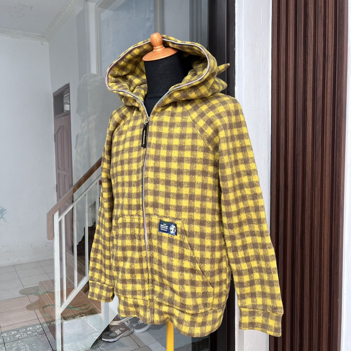 mercibeaucoup Issey Miyake Mercibeaucoup Full Zipper Horn Devil Tartan Size US S / EU 44-46 / 1 - 4 Thumbnail
