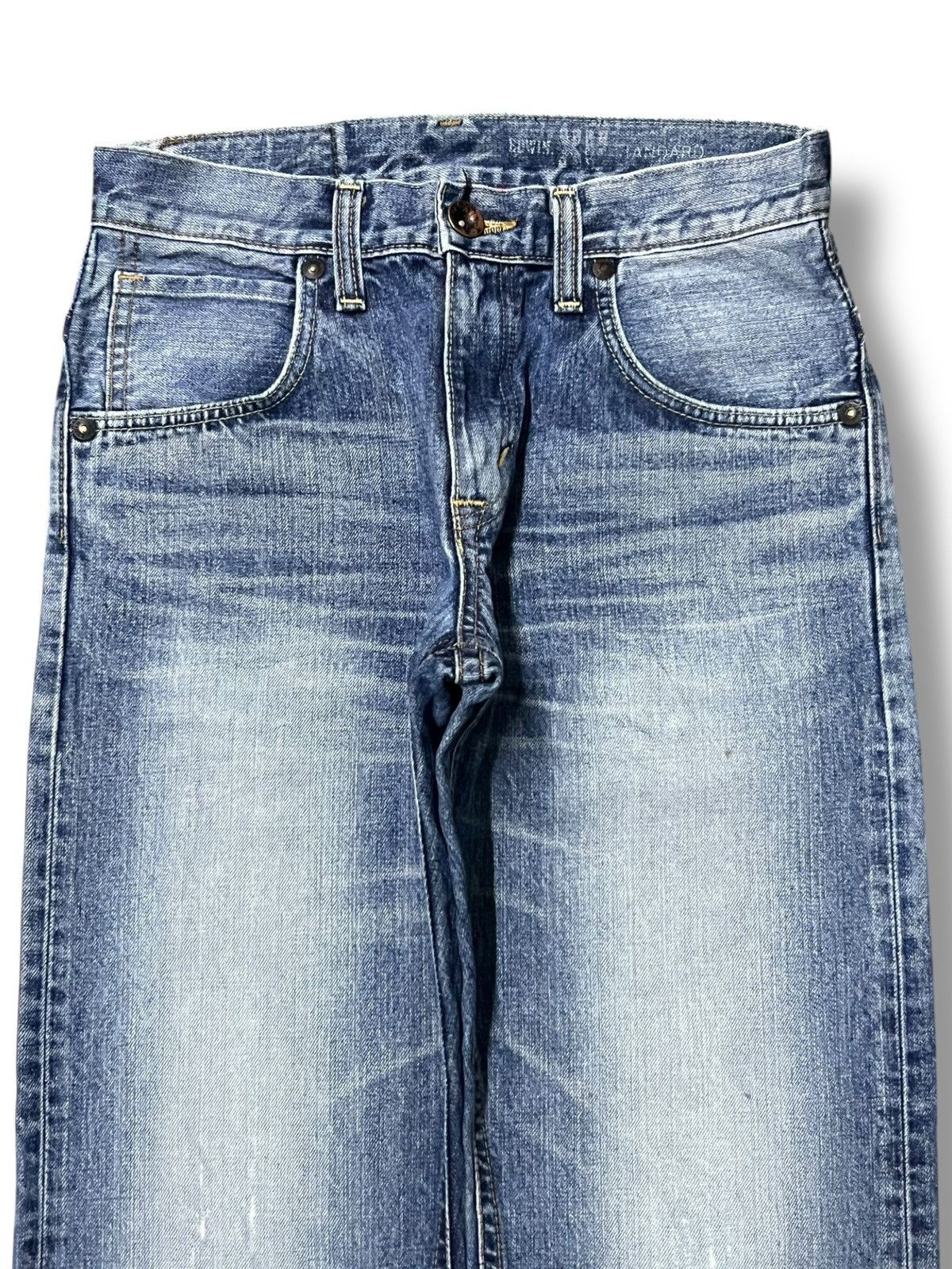 Edwin Vintage Edwin 404 Exclusive Japan - Faded Wash Jeans Size US 31 - 4 Thumbnail