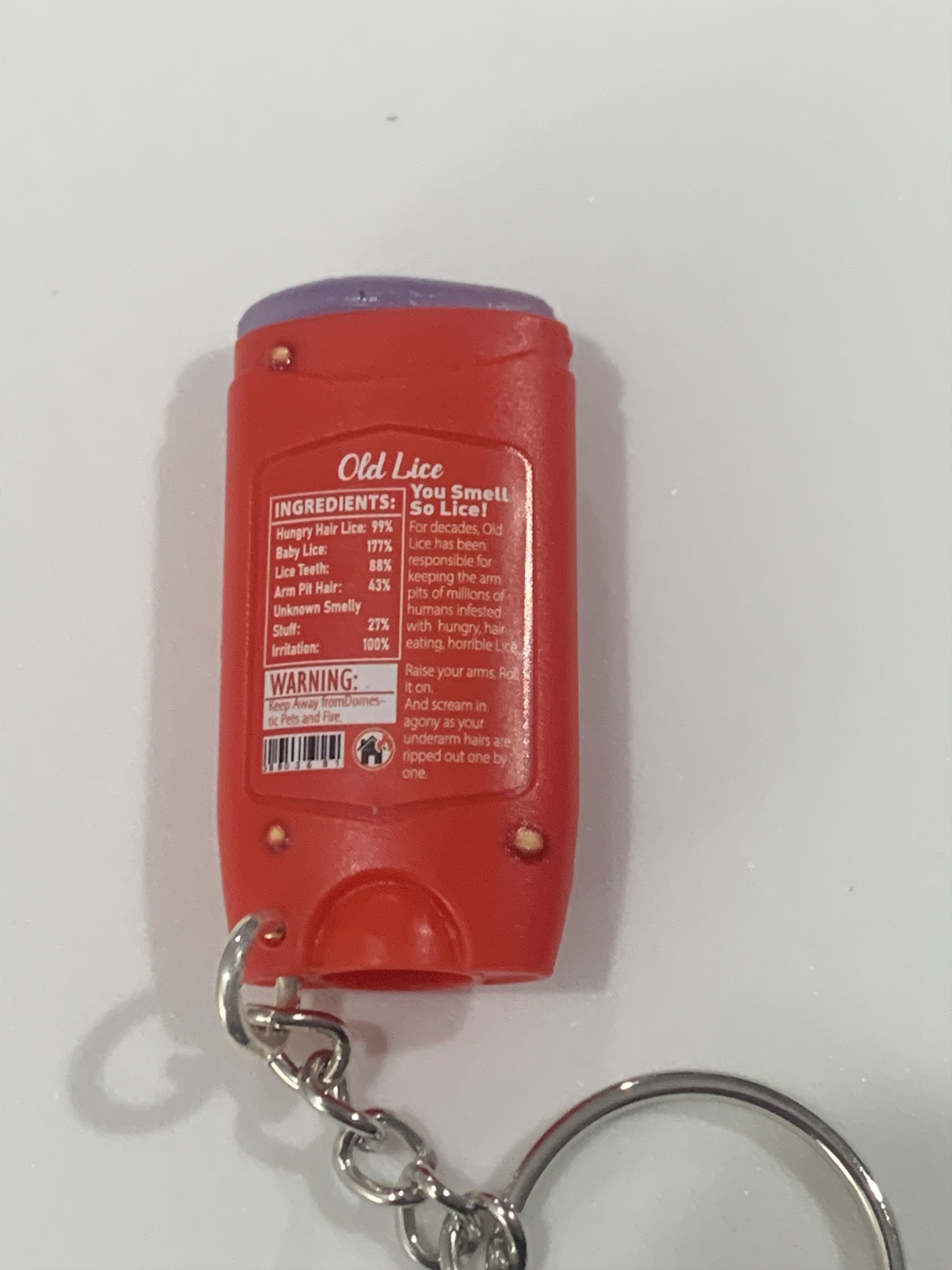 Other Gross Minis S2 Keychain - Old Lice Size ONE SIZE - 3 Thumbnail