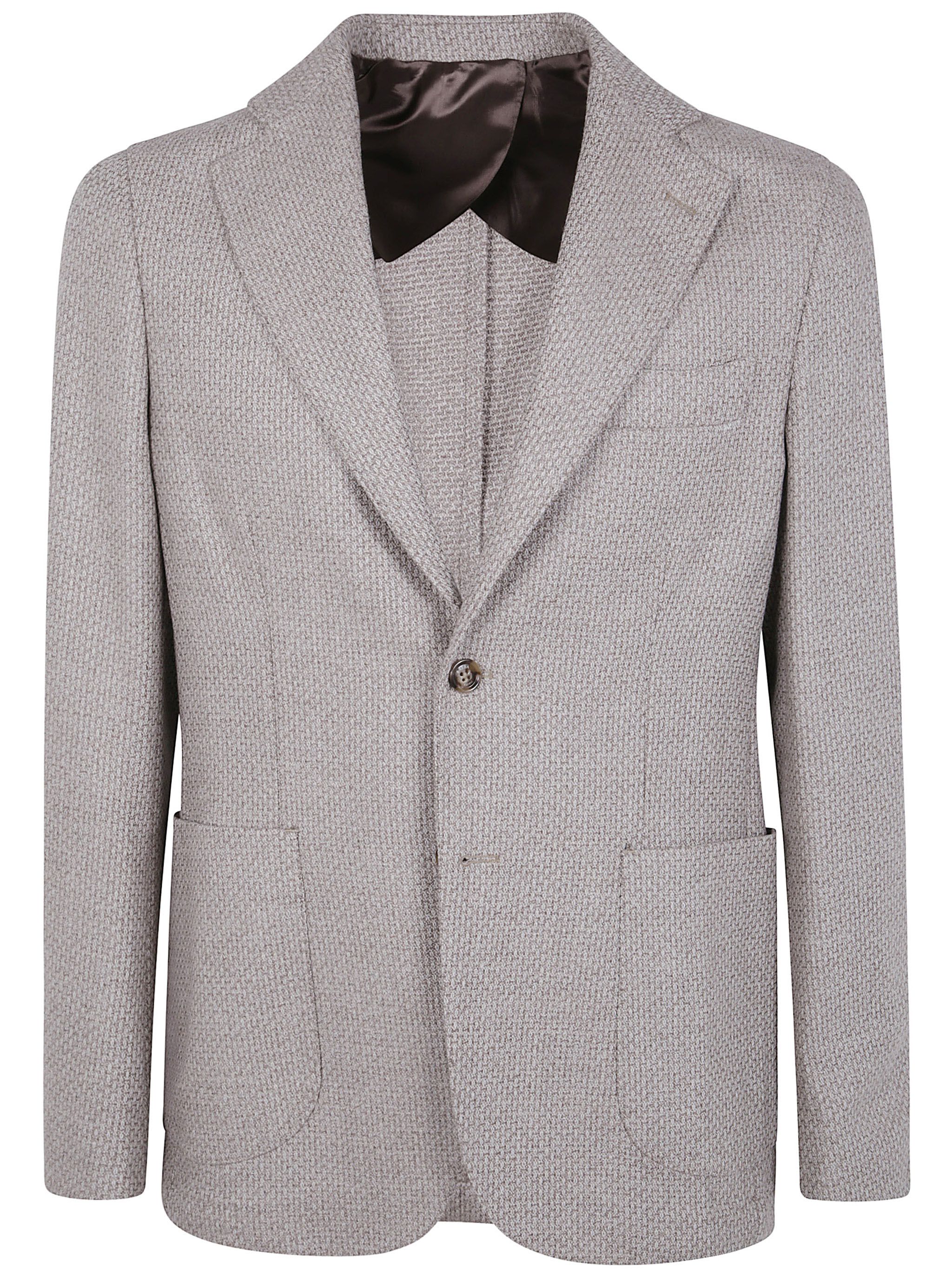 Barba Napoli "BACTIVE MONO" JACKET Size US XL / EU 56 / 4 - 1 Thumbnail