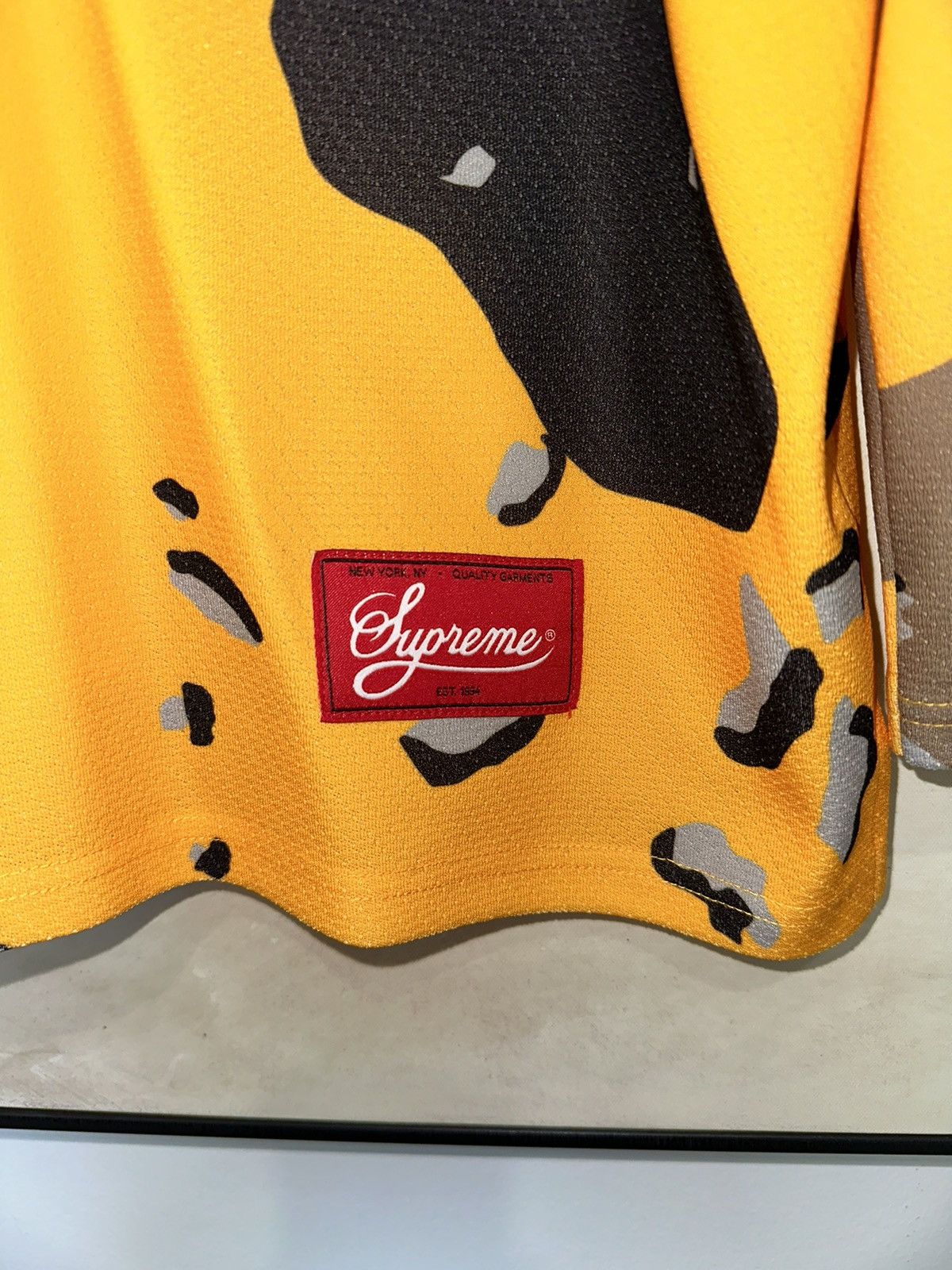 Supreme Supreme Jersey (yellow #90) Size US L / EU 52-54 / 3 - 6 Thumbnail
