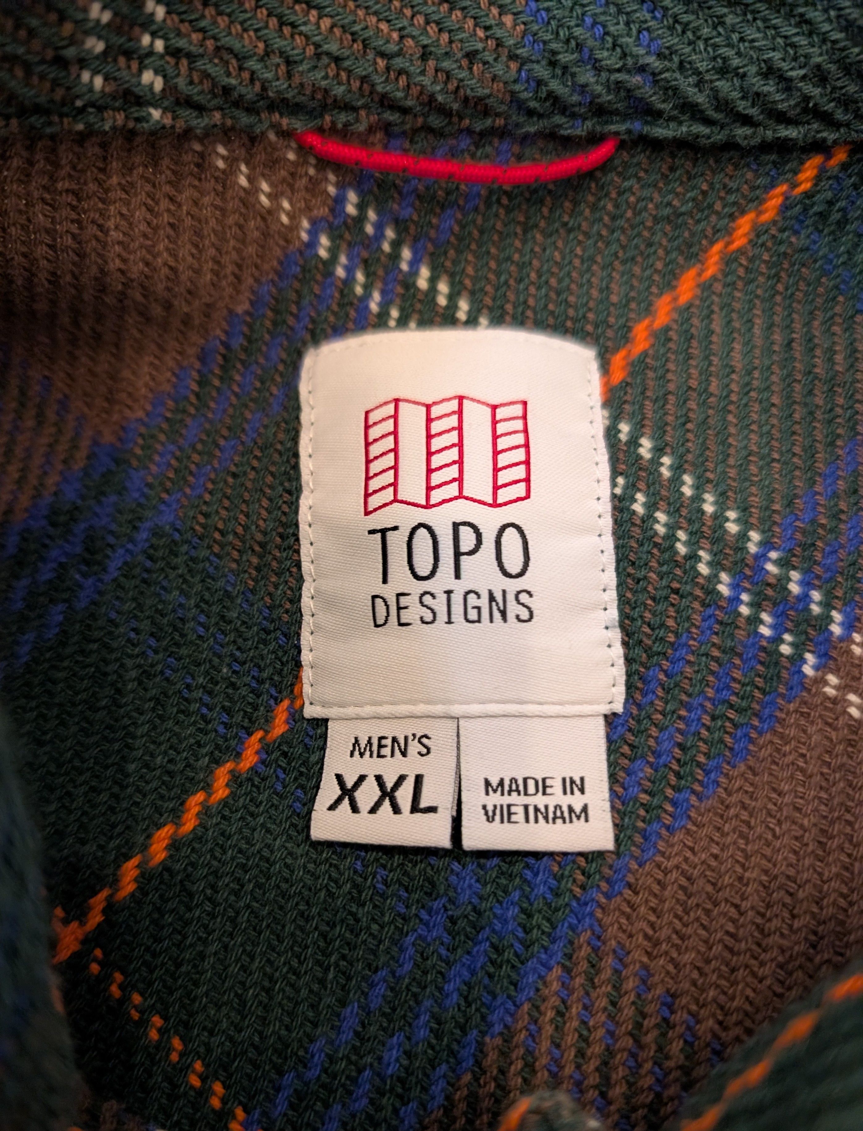 Topo Designs Topo Designs Onlooker Twill Mountain Shirt Jacket Size US XXL / EU 58 / 5 - 3 Thumbnail