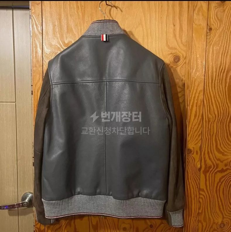 Thom Browne Thom Browne A leather jacket Size US M / EU 48-50 / 2 - 8 Thumbnail