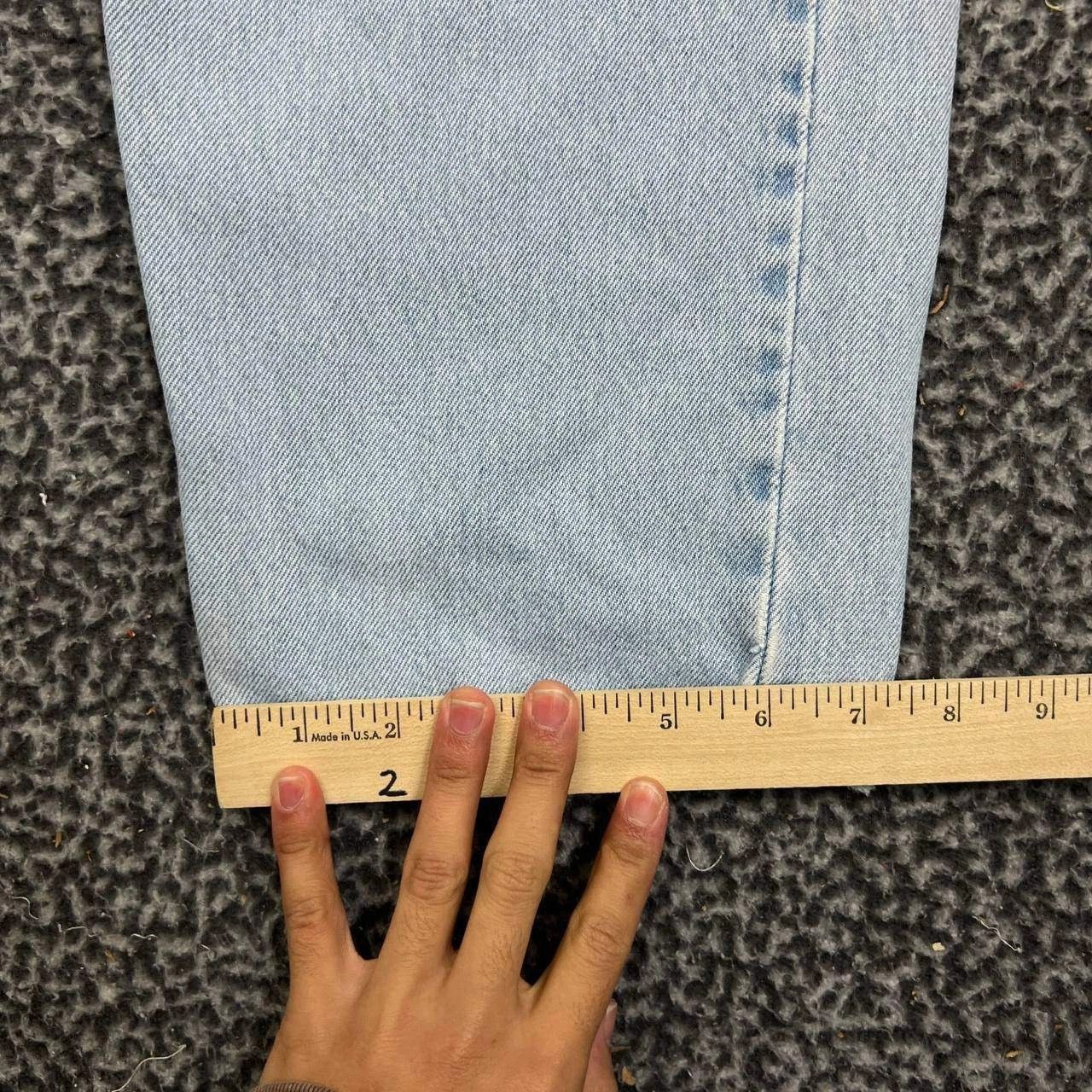 Levi's Vintage Levi's 560 Jeans 12 Loose Fit Denim Cotton 32x31 Size 32" / US 10 / IT 46 - 4 Thumbnail
