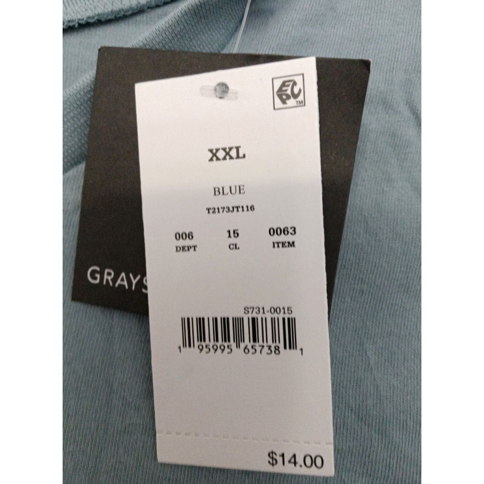 Vintage Grayson Threads T-Shirt Graphic Print Blue 2XL Womens Short Sleeve Casual Shirt Cotton Blend Pattern Print Modern Graphic Print Size XXL / US 16-18 / IT 52-54 - 7 Thumbnail