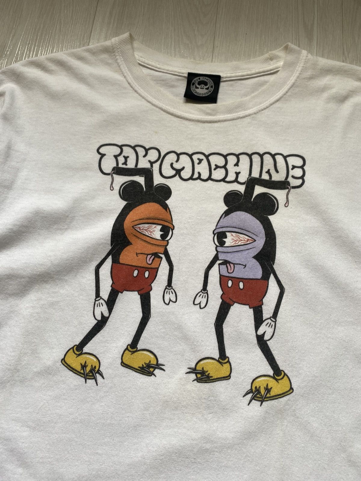 Toy Machine Y2k Toy Machine Rip Off Mickey Mouse Longsleeve Skate Tees Size US L / EU 52-54 / 3 - 2 Thumbnail