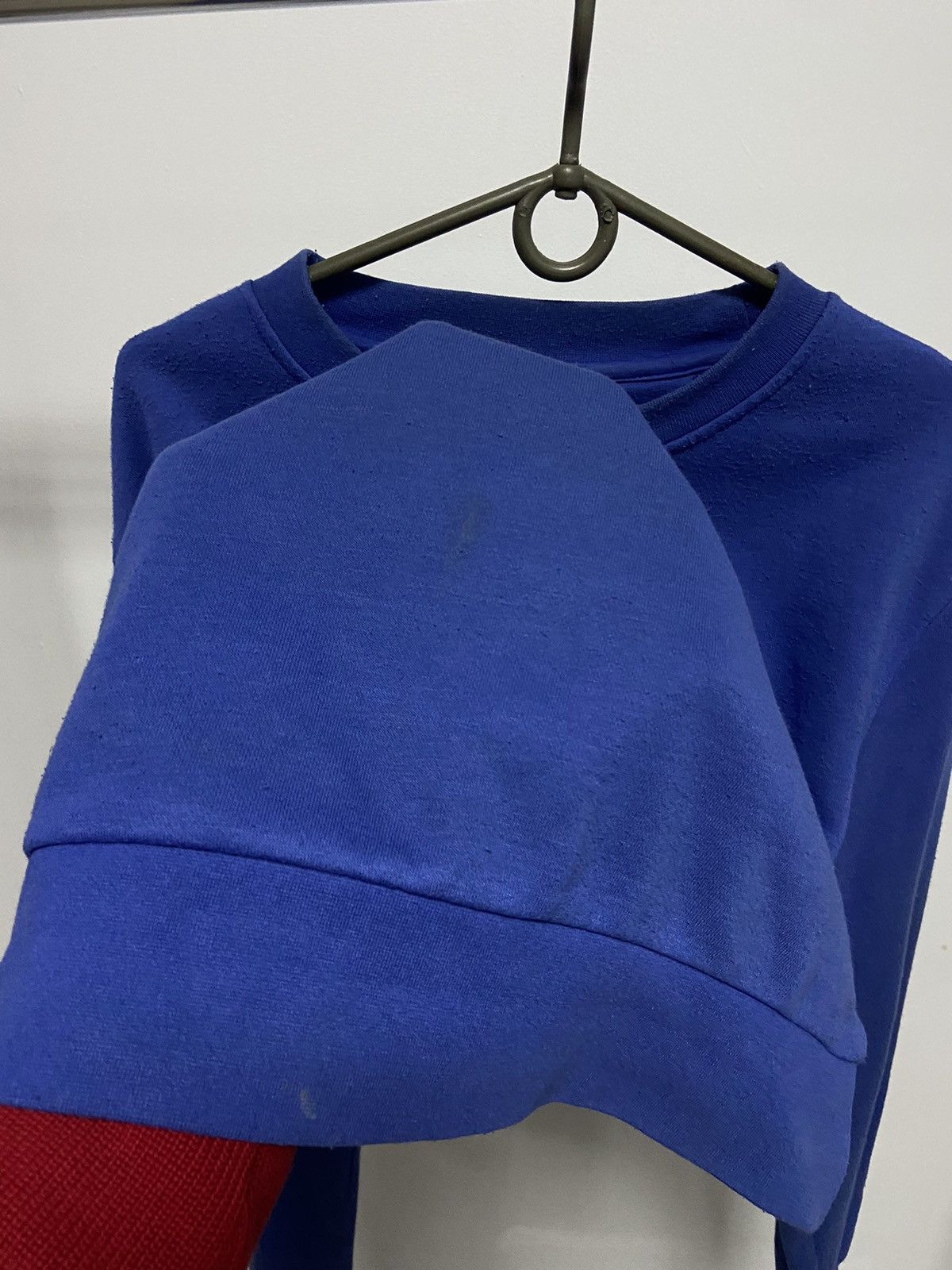 Nike × Vintage Nike Sweatshirt big swoosh Logo Vintage 90s Size US L / EU 52-54 / 3 - 7 Thumbnail