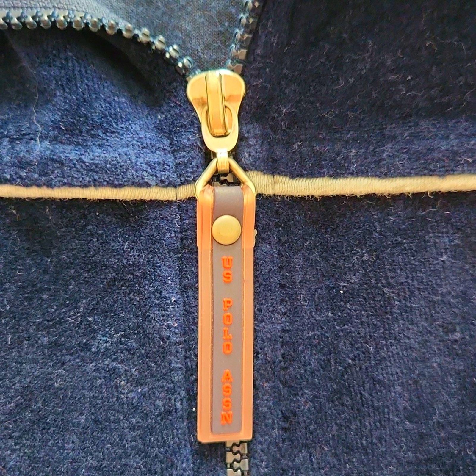 U.S. Polo Assn. US Polo Assn retro velour Men's jacket Large Size US L / EU 52-54 / 3 - 4 Thumbnail