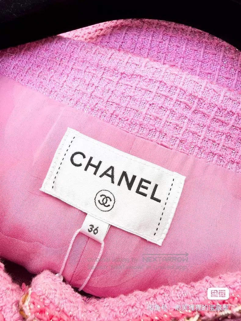 Chanel Chanel Sequin stitching glazed buckle tweed medium and lon Size XS / US 0-2 / IT 36-38 - 5 Thumbnail