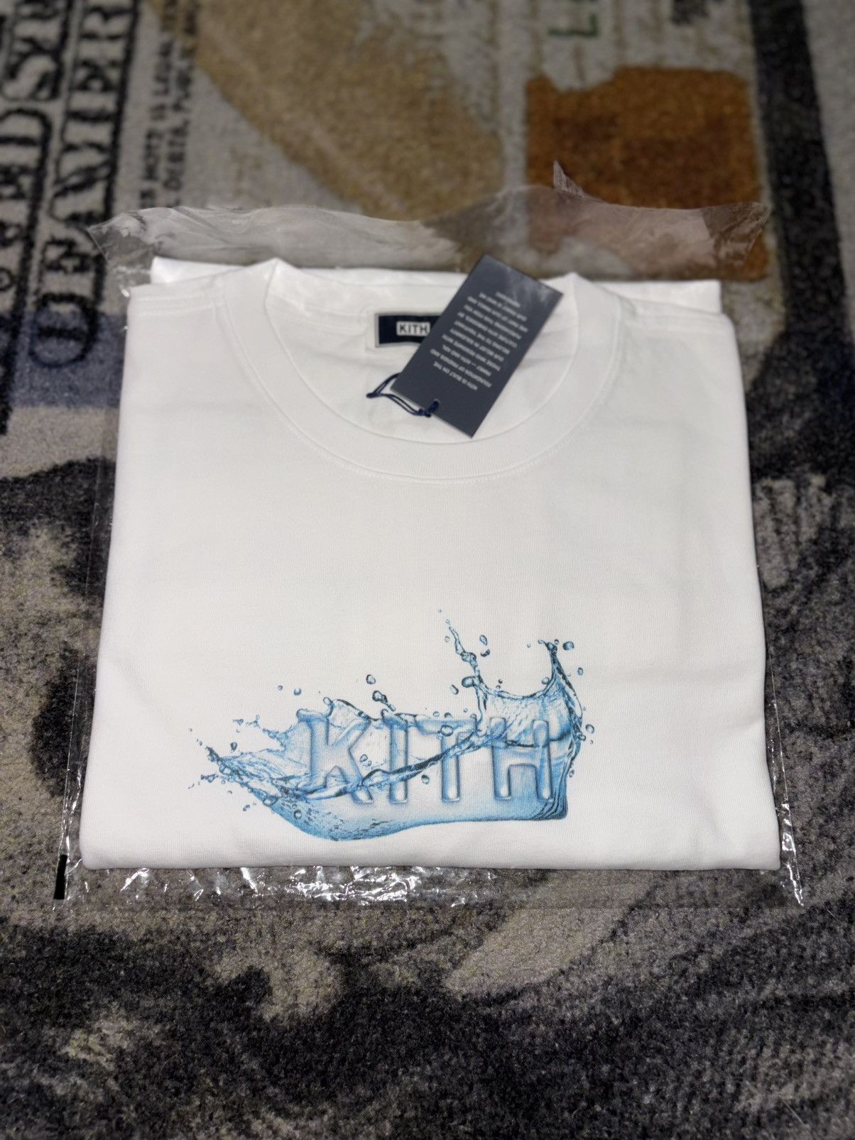 Kith Hydro Box Logo Tee White