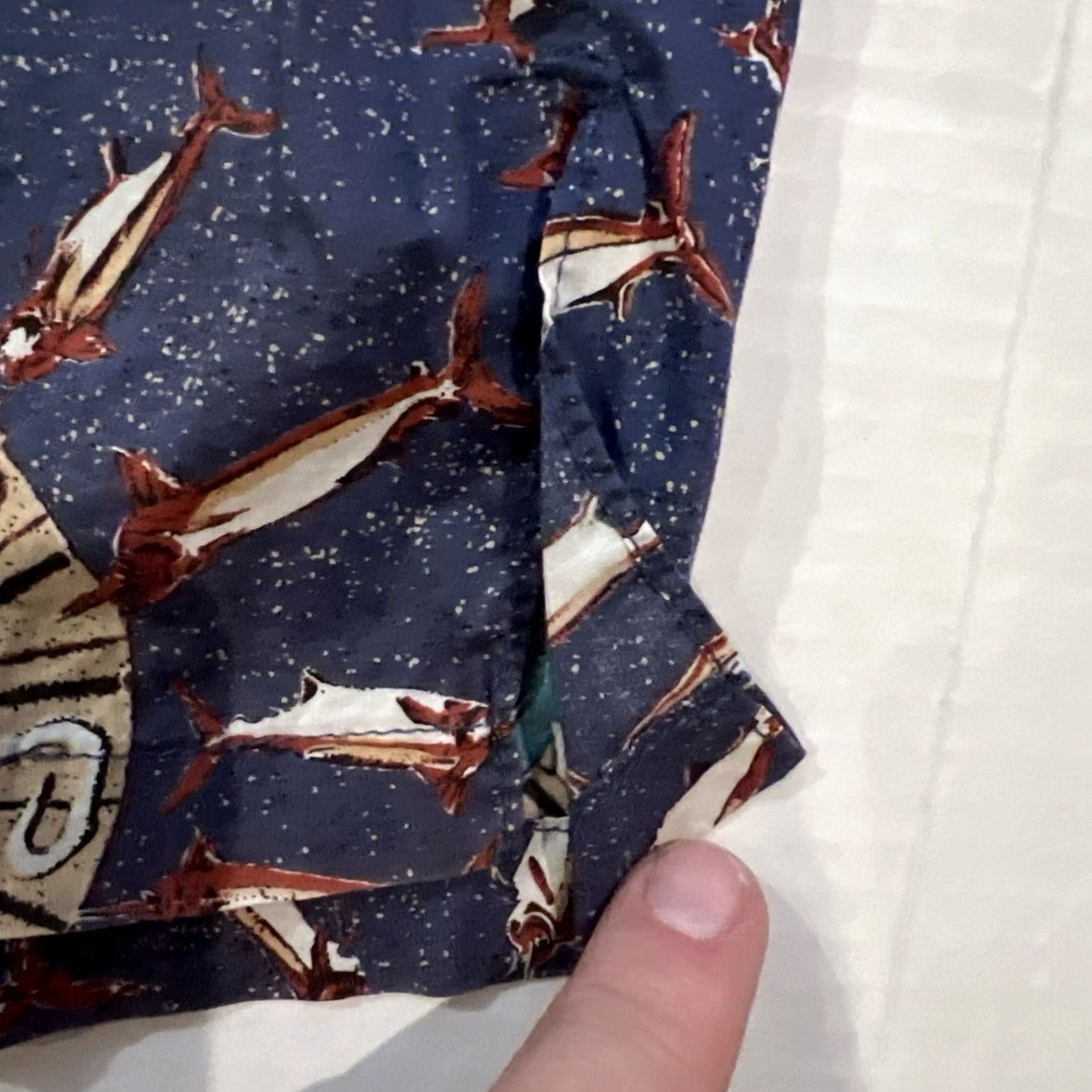 ALOHAS KAHALA HAWAIIAN ALOHA Button-Up Pocket SHIRT Small Blue Sailing Fishing Surfers Pattern Short Sleeve Men's Regular XS? Size US S / EU 44-46 / 1 - 6 Thumbnail