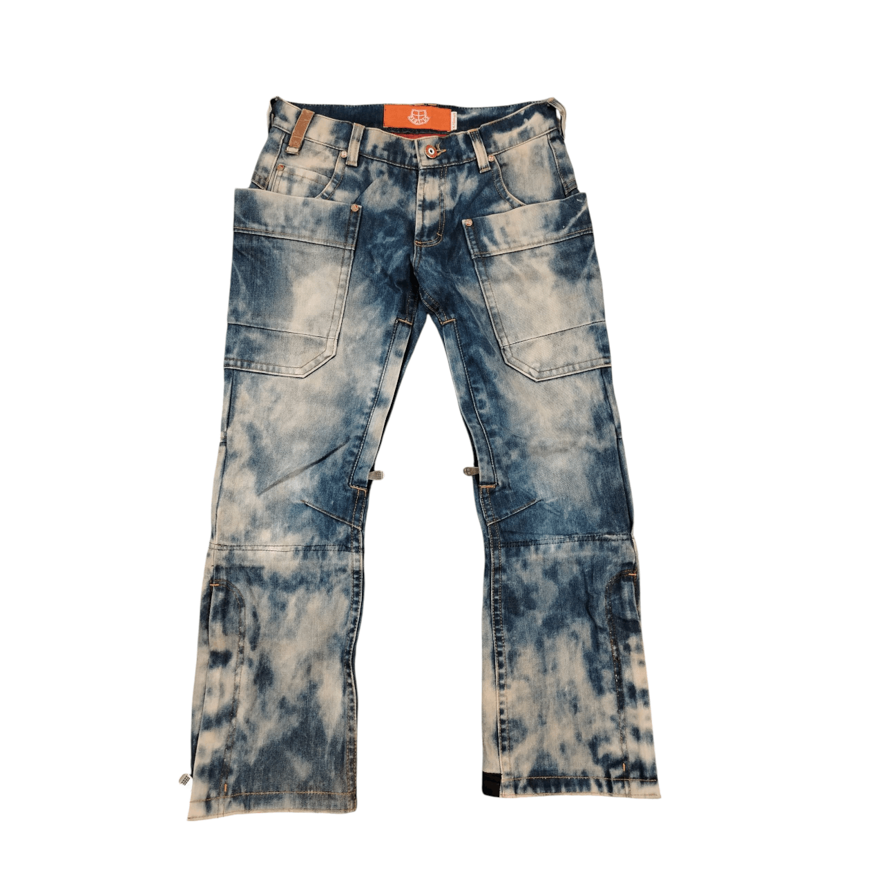 Bleach × Mostly Heard Rarely Seen × Vintage Vintage Urbanus bleach denim biker Size US 32 / EU 48 - 1 Thumbnail