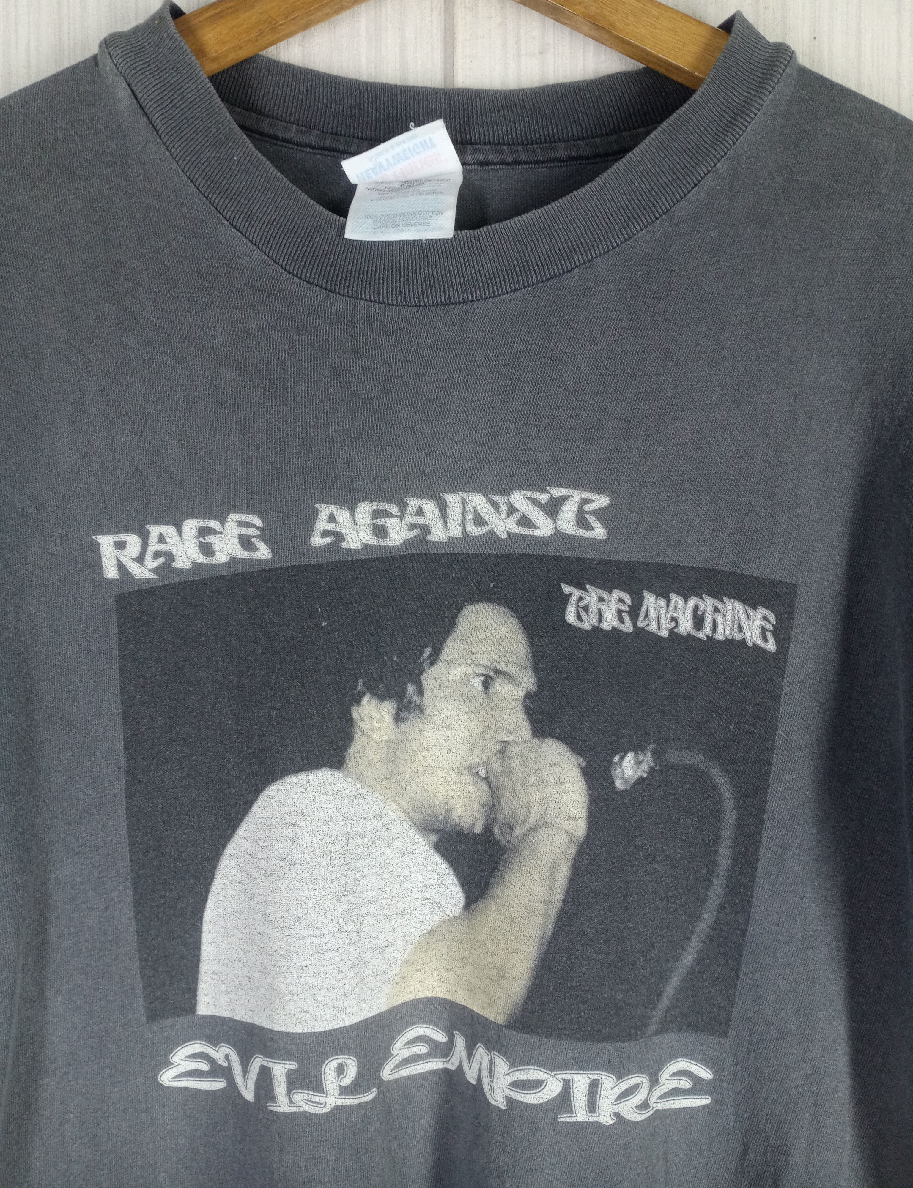 Rage Against The Machine Rare Vintage 90s Rage Against The Machine Evil Empire Tee Size US S / EU 44-46 / 1 - 8 Thumbnail