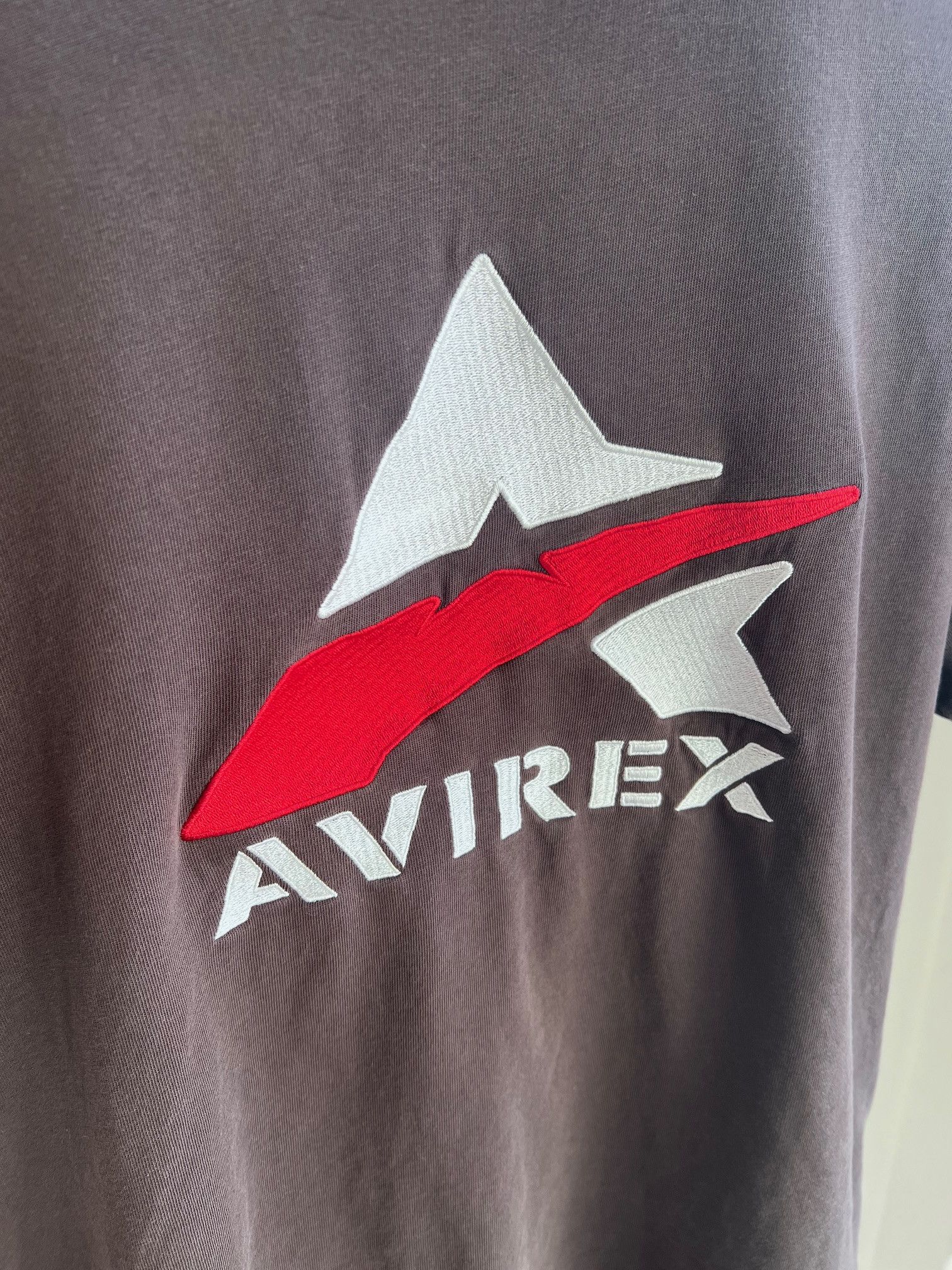 Avirex Avirex Gray Tee Size US M / EU 48-50 / 2 - 3 Thumbnail