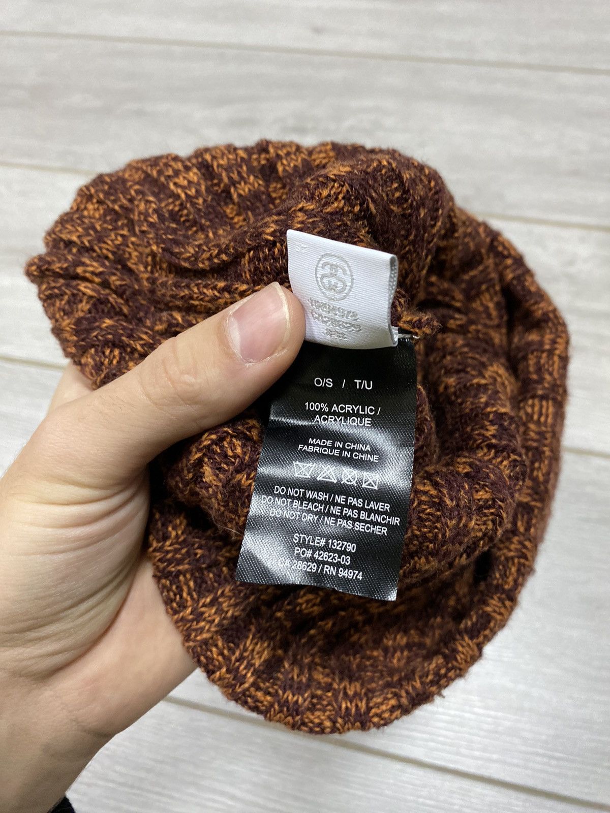 Stussy Stussy vintage beanie knitted hat USA Size ONE SIZE - 5 Thumbnail