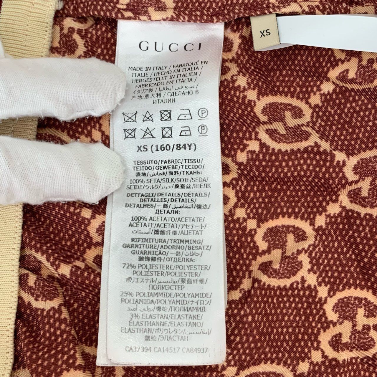 Louis Vuitton [Louis Vuitton] Logo Appliqué Wool Blend Color-Block Vest Dr Size XXS / US 00 / IT 34 - 5 Thumbnail