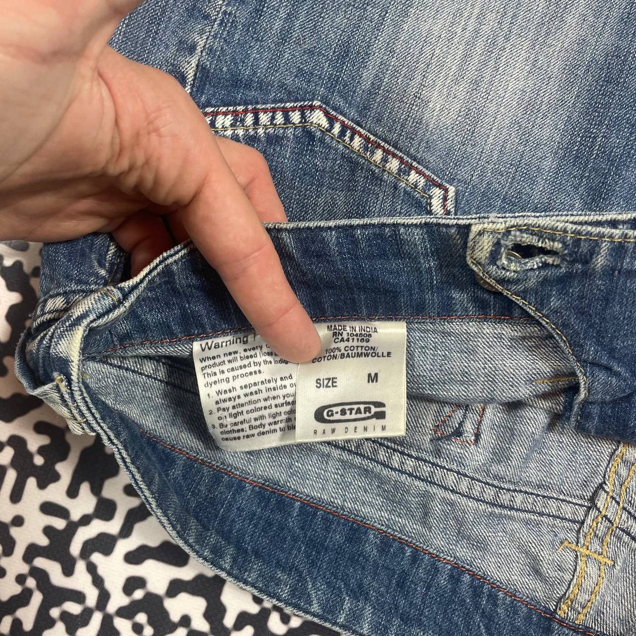 G-Star Vintage Y2K G Star Retro Casual Denim Mini Skirt Size 28" / US 6 / IT 42 - 14 Thumbnail