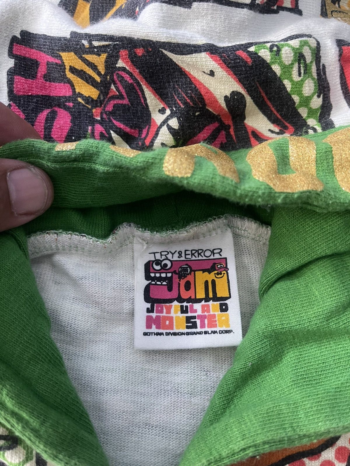 Jam × Japanese Brand × Rap Tees VINTAGE JAM ROCK JOYFUL AND MONSTER ALL PRINTED VERY RARE Size US M / EU 48-50 / 2 - 3 Thumbnail