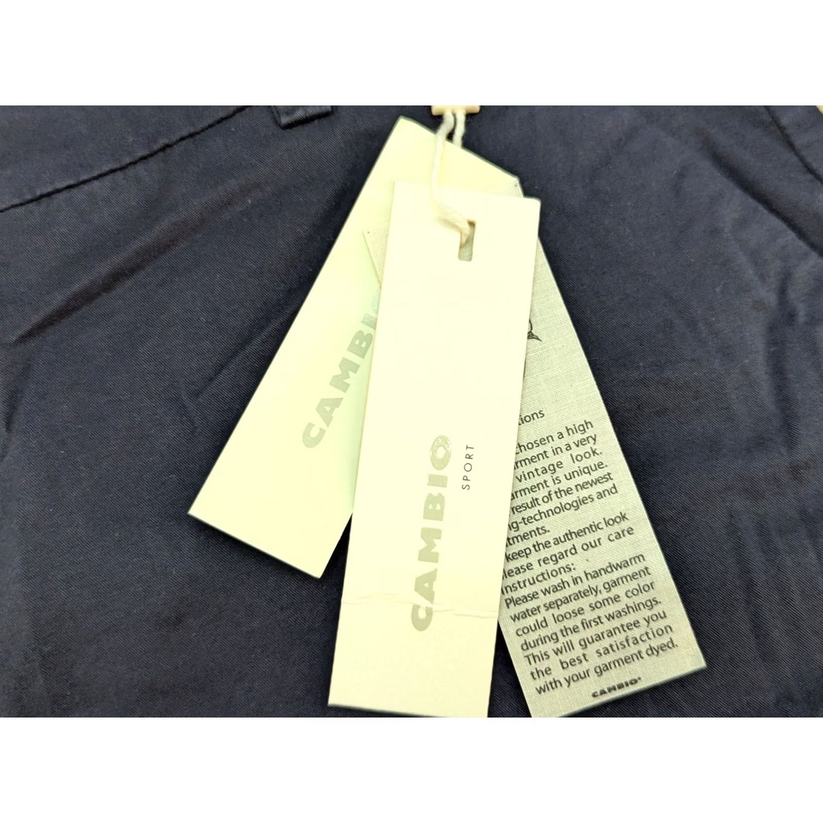 Vintage Cambio Stella Shorts Bermuda Black Womens Size 42 Chino Drawstring Quick Dry Athletic Casual Slim Fit Shorts Womens Black Size 28" / US 6 / IT 42 - 7 Thumbnail