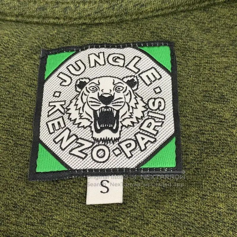 Kenzo KENZO Green Cotton Men's T-Shirt . Size US S / EU 44-46 / 1 - 6 Thumbnail