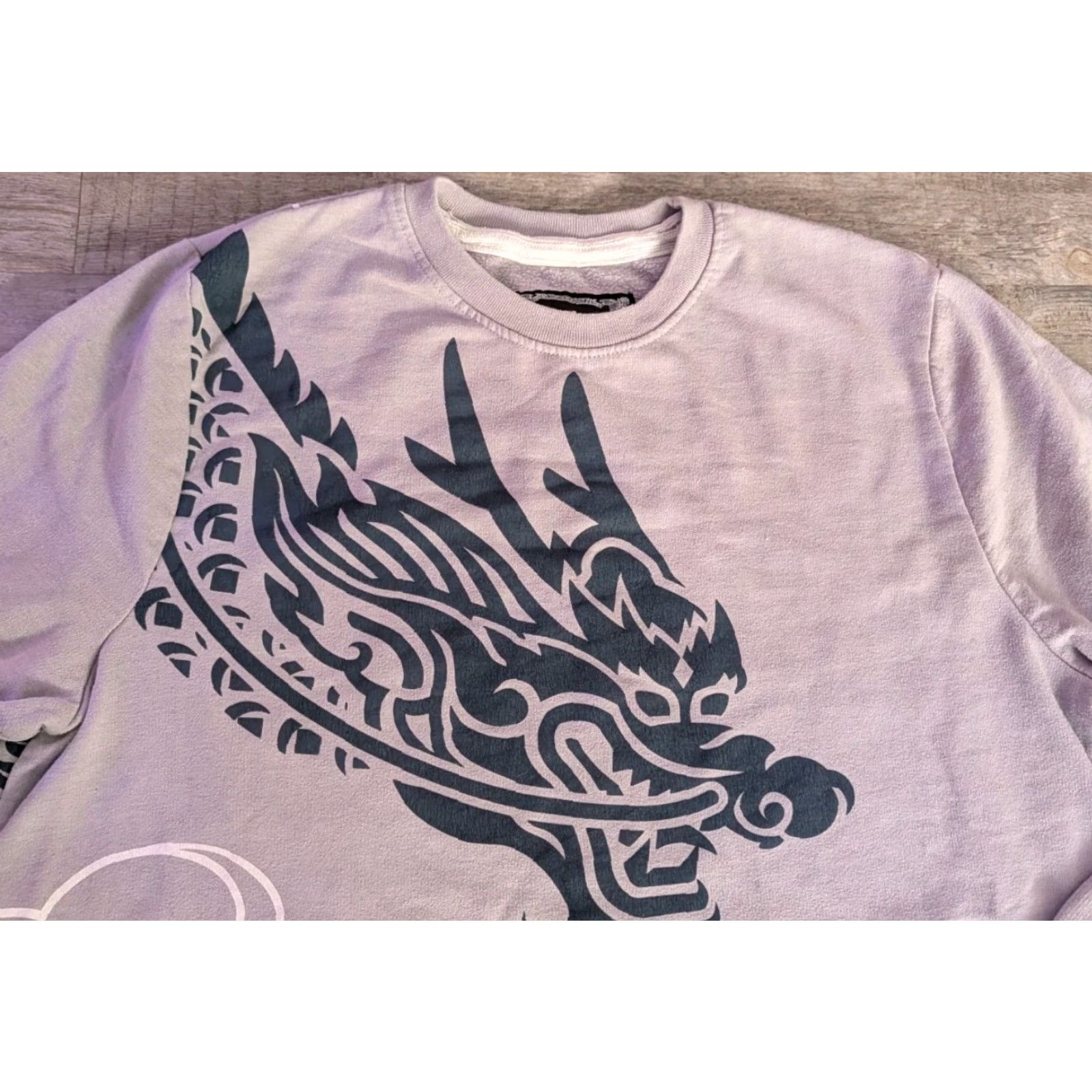 Vintage VINTAGE Blind Rooster Sweatshirt Dragon Wrap Around Crewneck Pullover Adult Size M Size M / US 6-8 / IT 42-44 - 2 Thumbnail