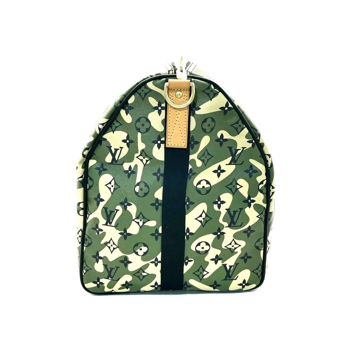 Louis Vuitton × Takashi Murakami Louis Vuitton X Takashi Keepall 55 Camouflage Monogram Size ONE SIZE - 4 Thumbnail