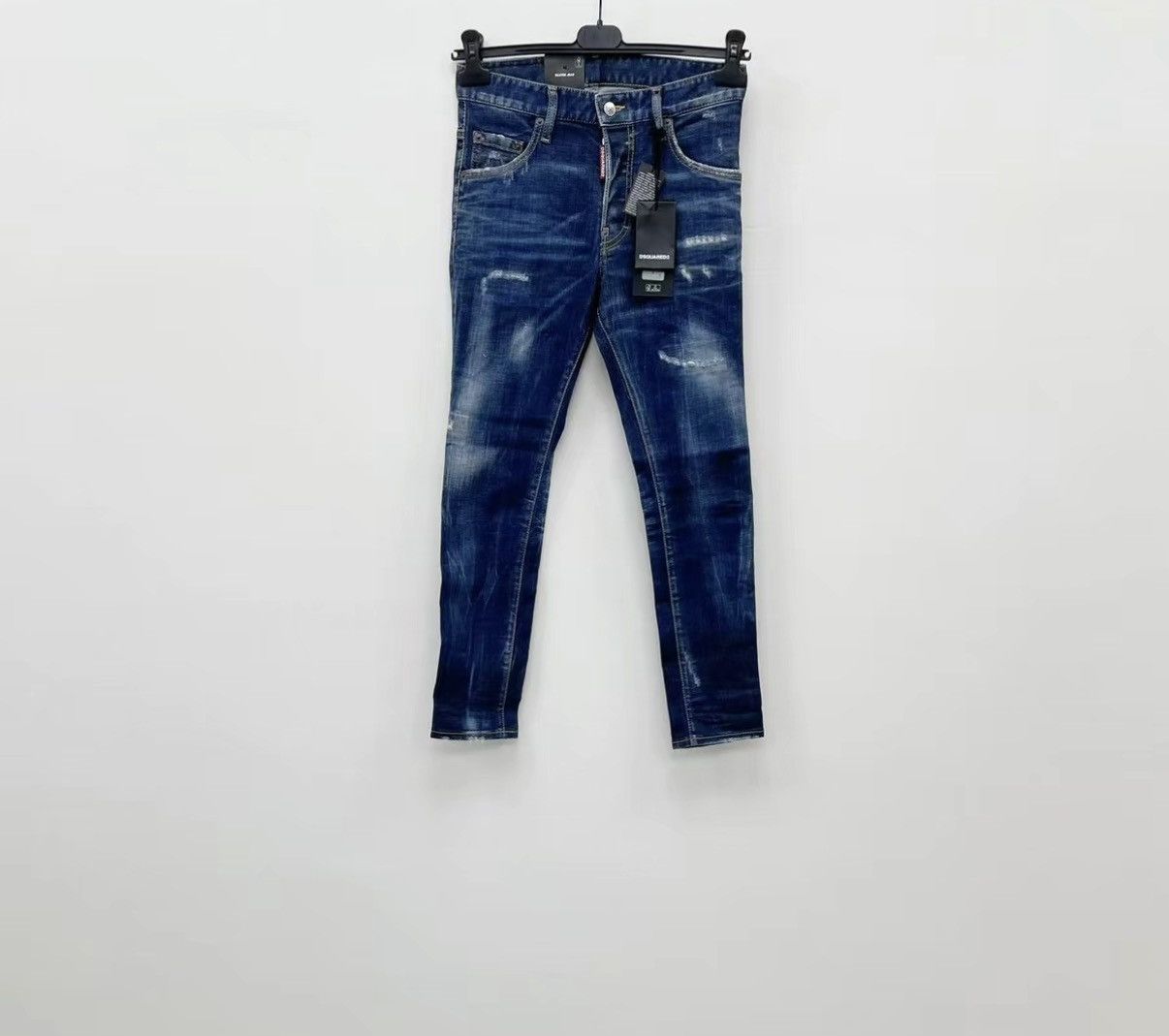 Dsquared2 DSQUARED2 (D2) Stretch Washed Skinny Jeans J30 Size US 28 / EU 44 - 1 Thumbnail