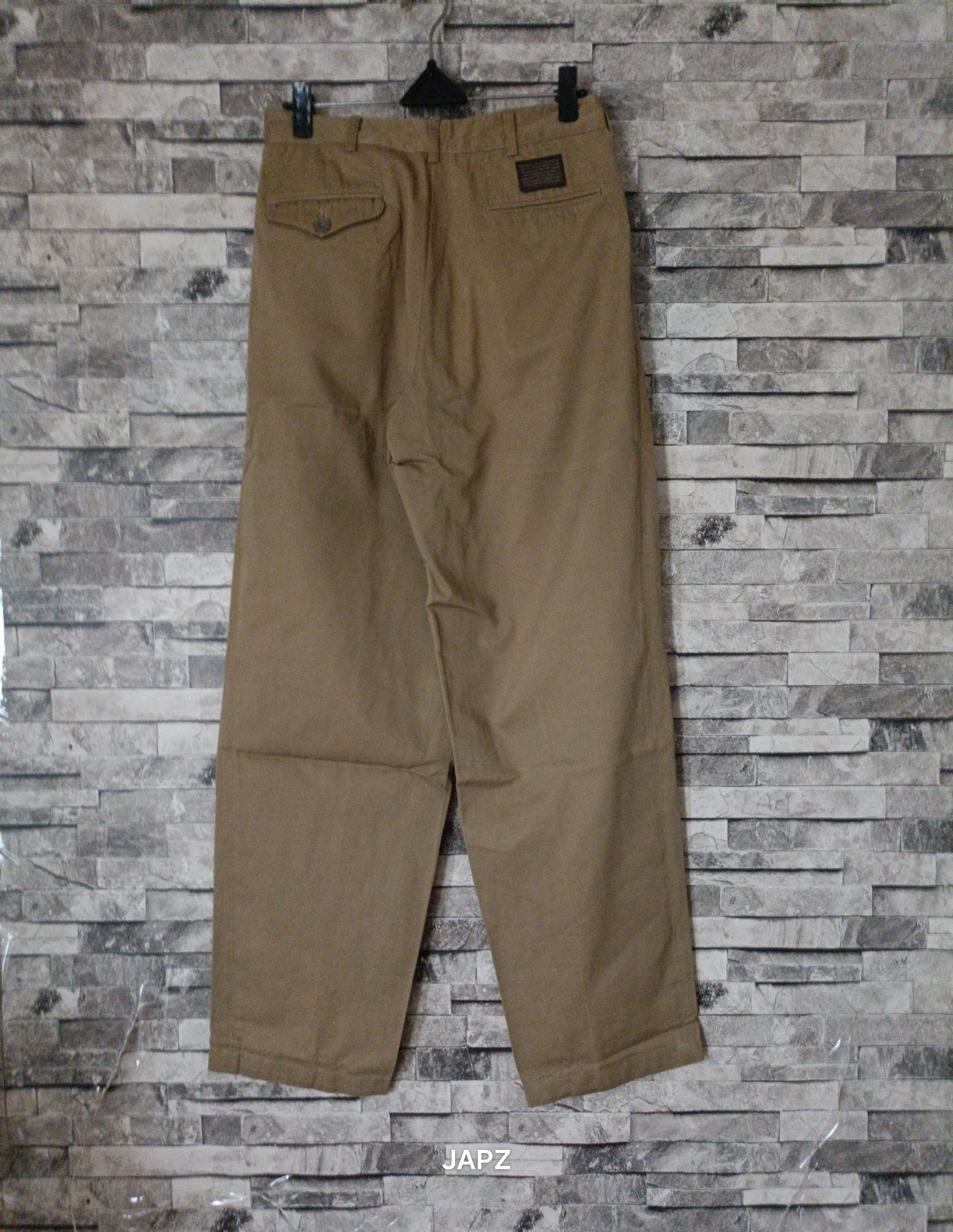 Japanese Brand Vintage Bartack by system u inc reinforced chino pants Size US 26 / EU 42 - 4 Thumbnail