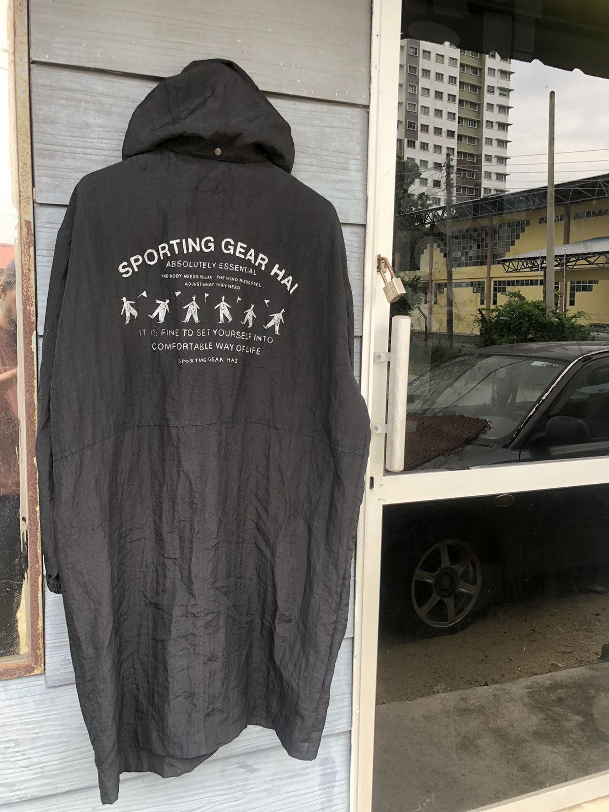 Hai Sporting Gear Vintage HAI SPORTING GEAR Windbracker Raincoat Jacket Size US XL / EU 56 / 4 - 6 Thumbnail