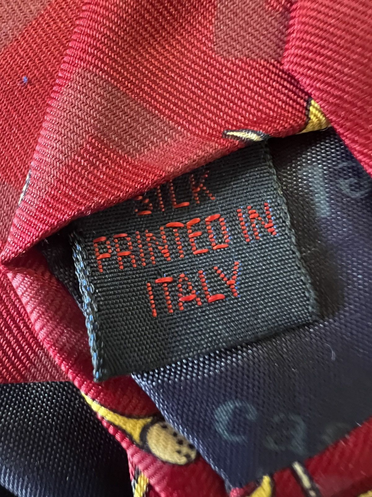 Other Cacharel Silk Necktie Golf Print Italy Vintage Tie WPL 13303 Size ONE SIZE - 5 Thumbnail