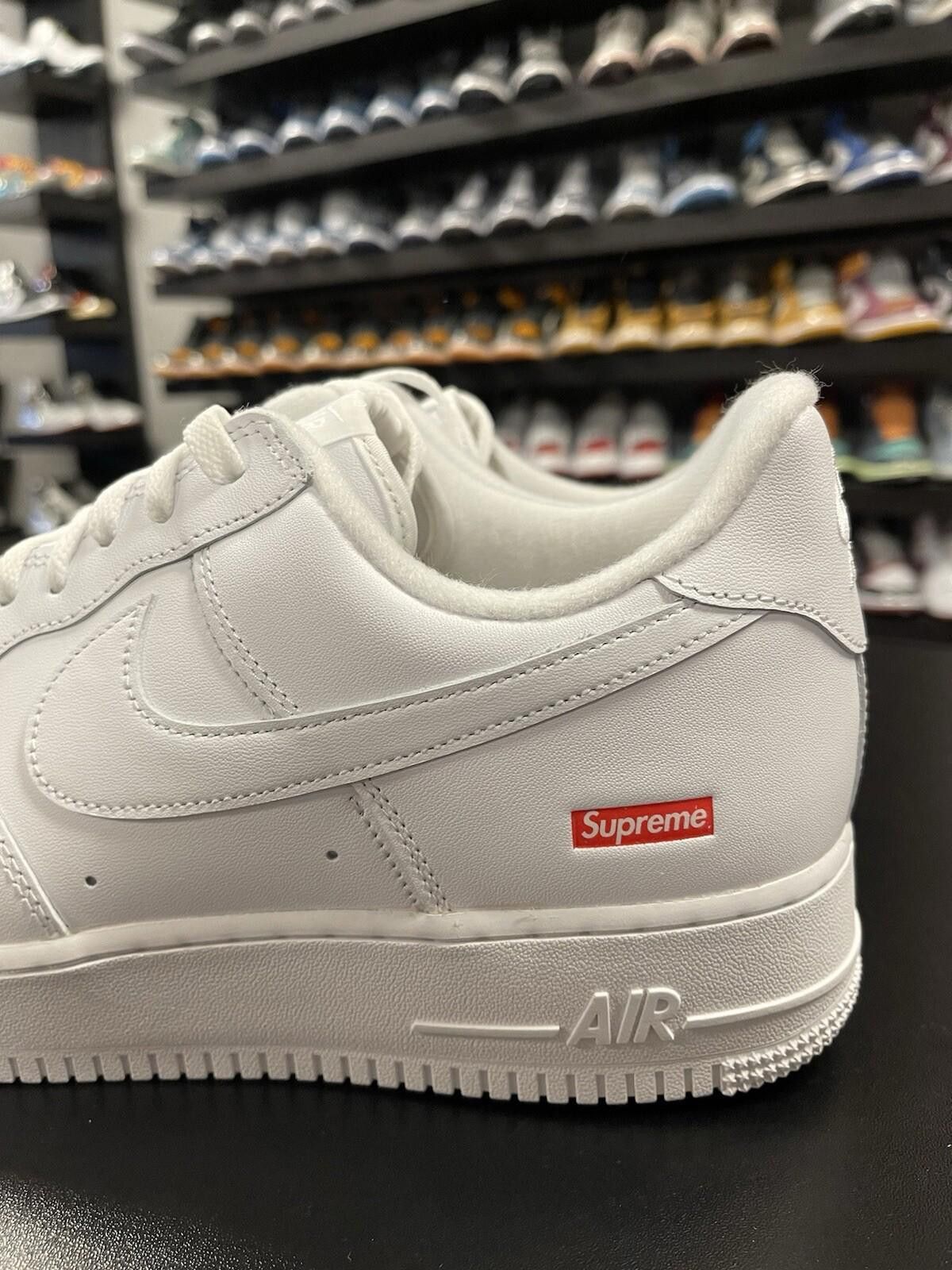 Nike Size 14 - Nike Air Force 1 Low x Supreme White (CU9225-100) Size US 14 / EU 47 - 5 Thumbnail