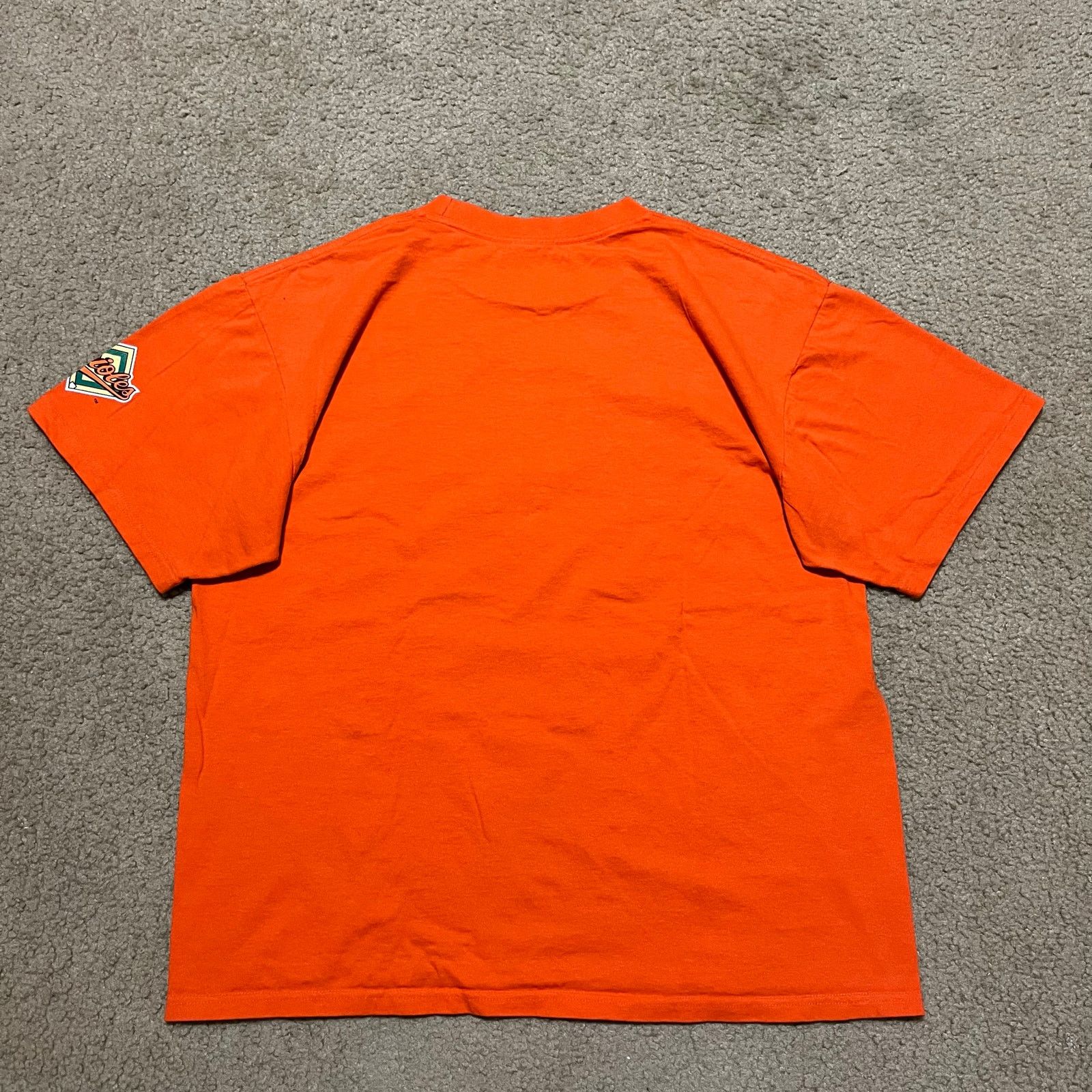 Nike Nike 2006 Orioles Nike Patched Logo MLB Orange Shirt Large Size US L / EU 52-54 / 3 - 2 Thumbnail