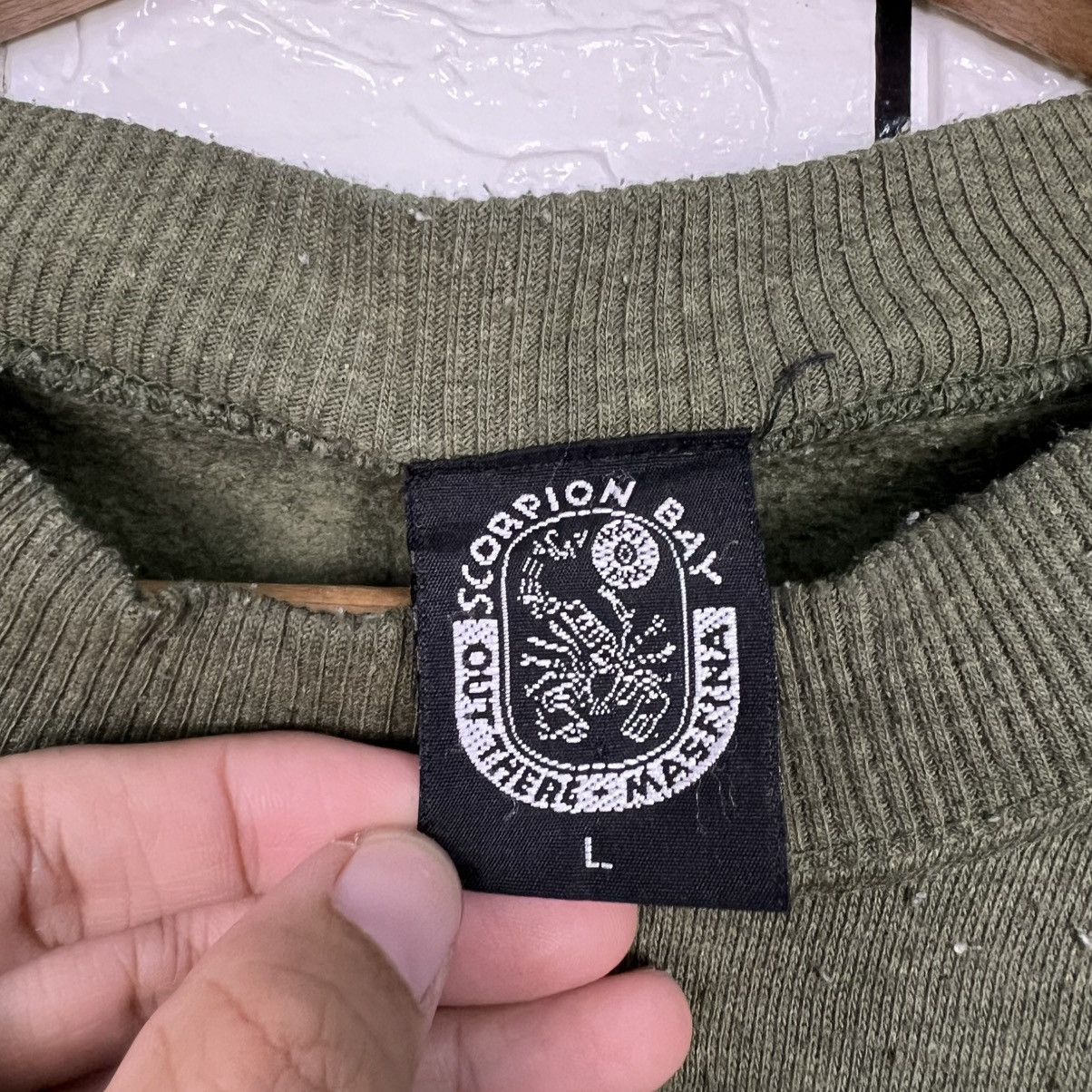 Vintage SCORPION BAY Embroidered Small Logo Sweater #4095-C186 Size US L / EU 52-54 / 3 - 10 Thumbnail