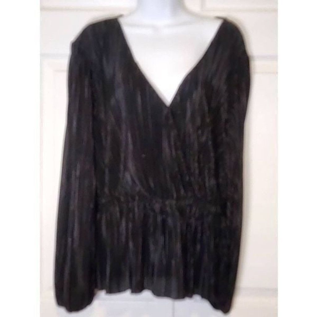 Other Cato Black Blouse Size L / US 10 / IT 46 - 1 Thumbnail