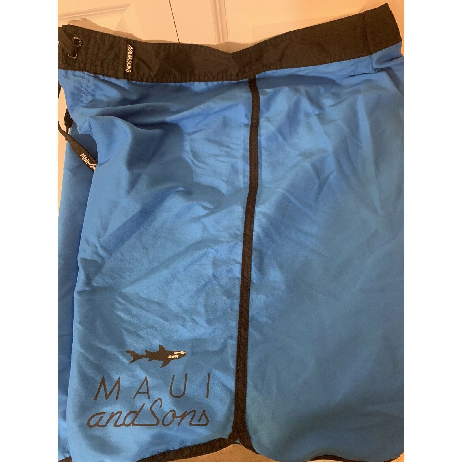 Maui and Sons Retro 80s 90s Maui And Sons Spell Out Board Shorts Men’s Siz Size US 38 / EU 54 - 1 Thumbnail