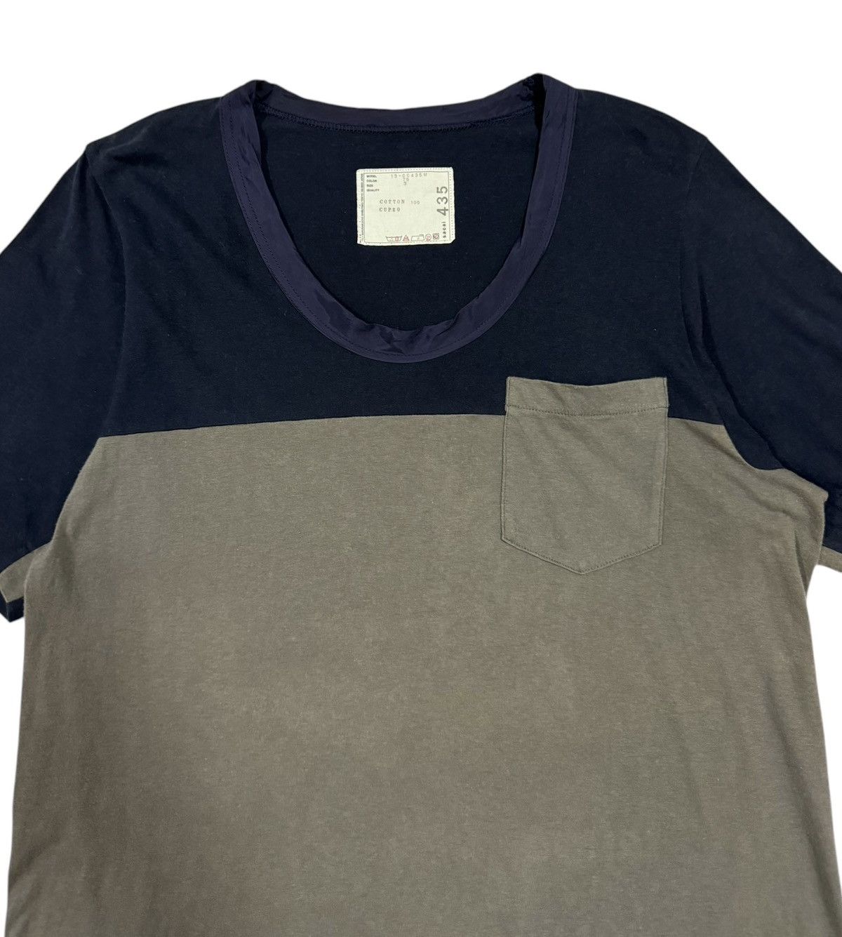Sacai Sacai Pocket Tee Two Color Shirt Size US M / EU 48-50 / 2 - 3 Thumbnail