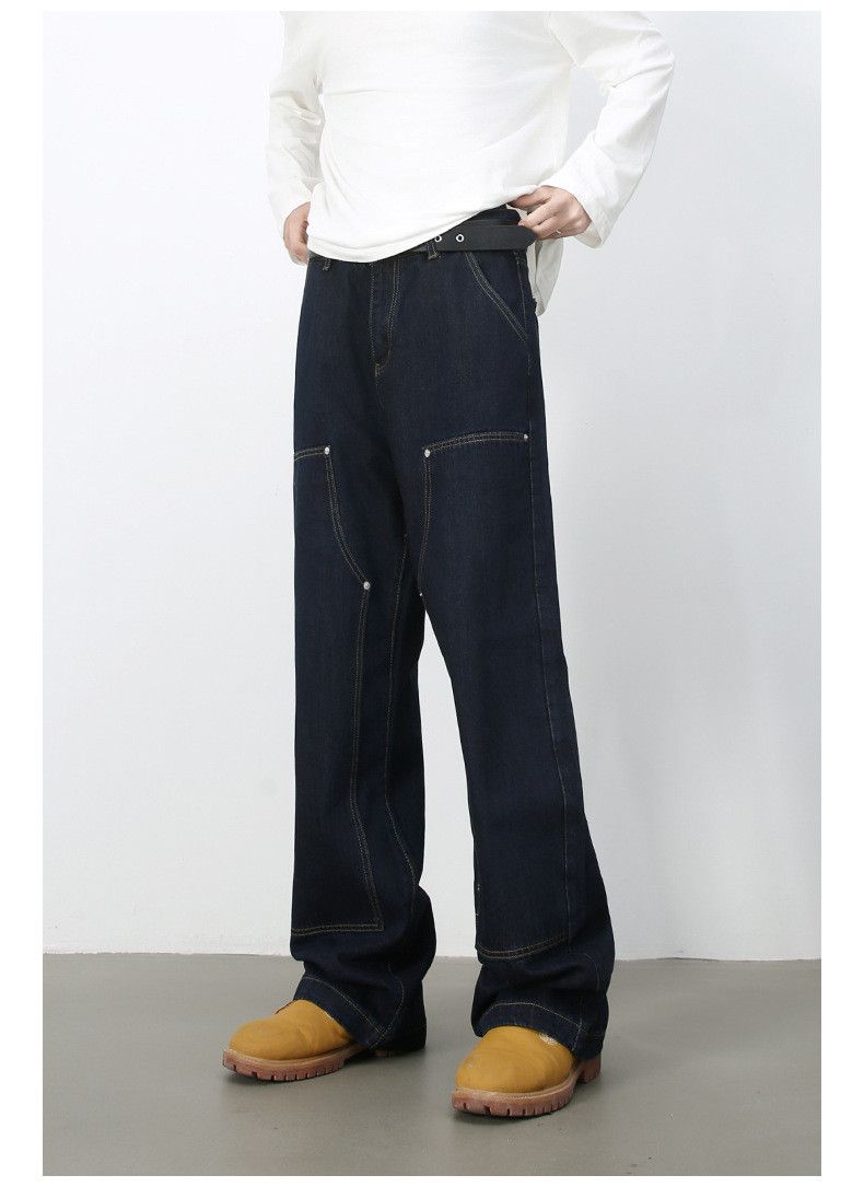 Japanese Brand Vintage men's American high street loose cargo jeans Size US 32 / EU 48 - 4 Thumbnail