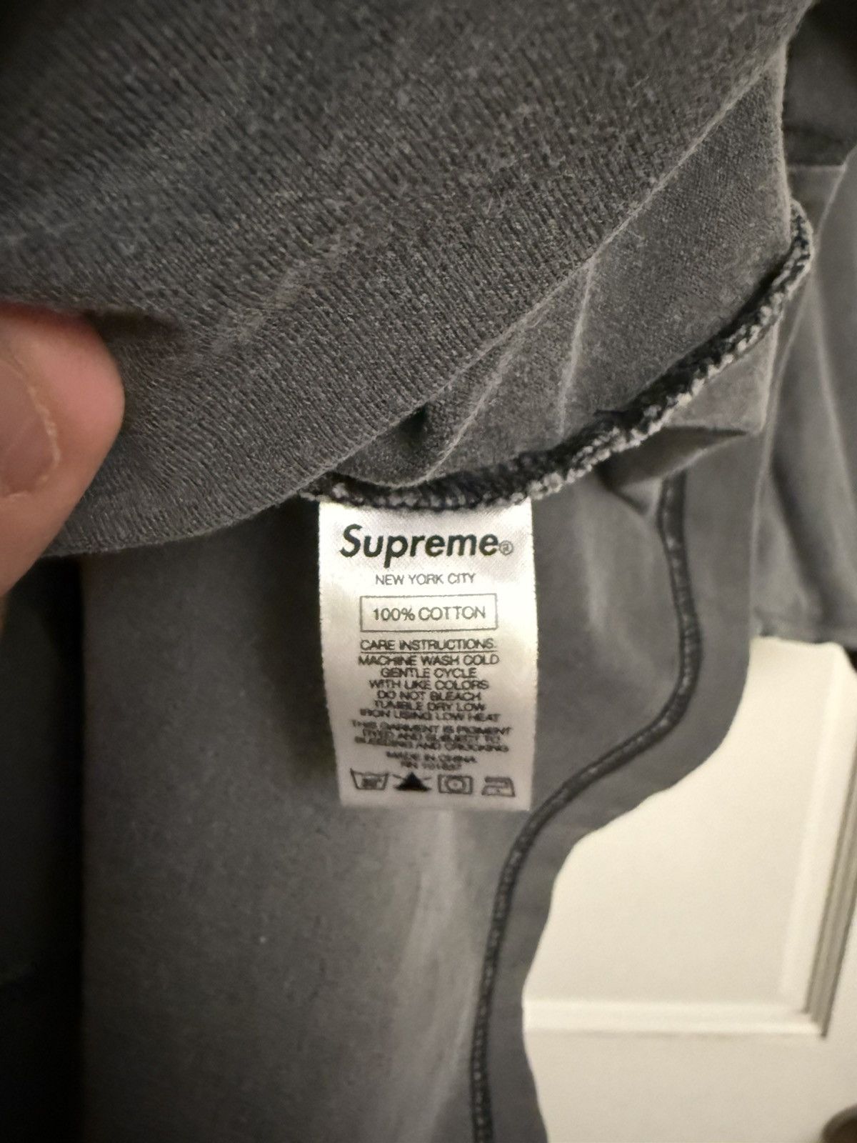 Supreme Supreme Overdyed Pocket Tee size medium Size US M / EU 48-50 / 2 - 5 Thumbnail
