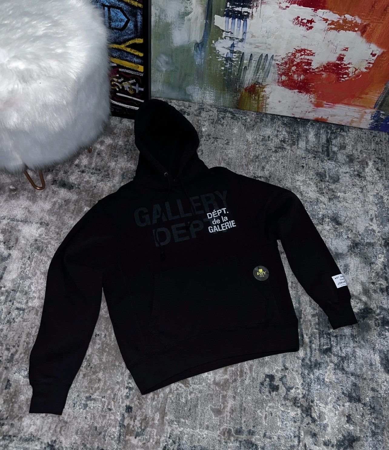 Gallery Dept. Gallery dept logo hoodie Size US S / EU 44-46 / 1 - 2 Thumbnail