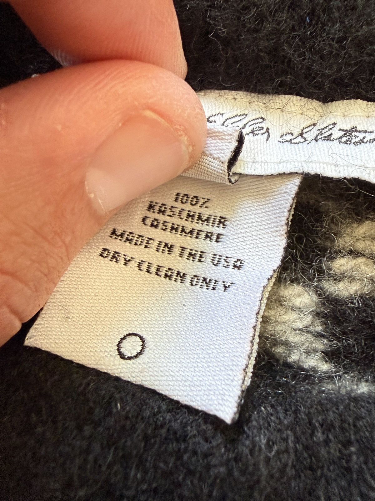 The Elder Statesman The Elder Statesman x Jesse Jo Chrome Hearts Cashmere Pants Size US 30 / EU 46 - 4 Thumbnail