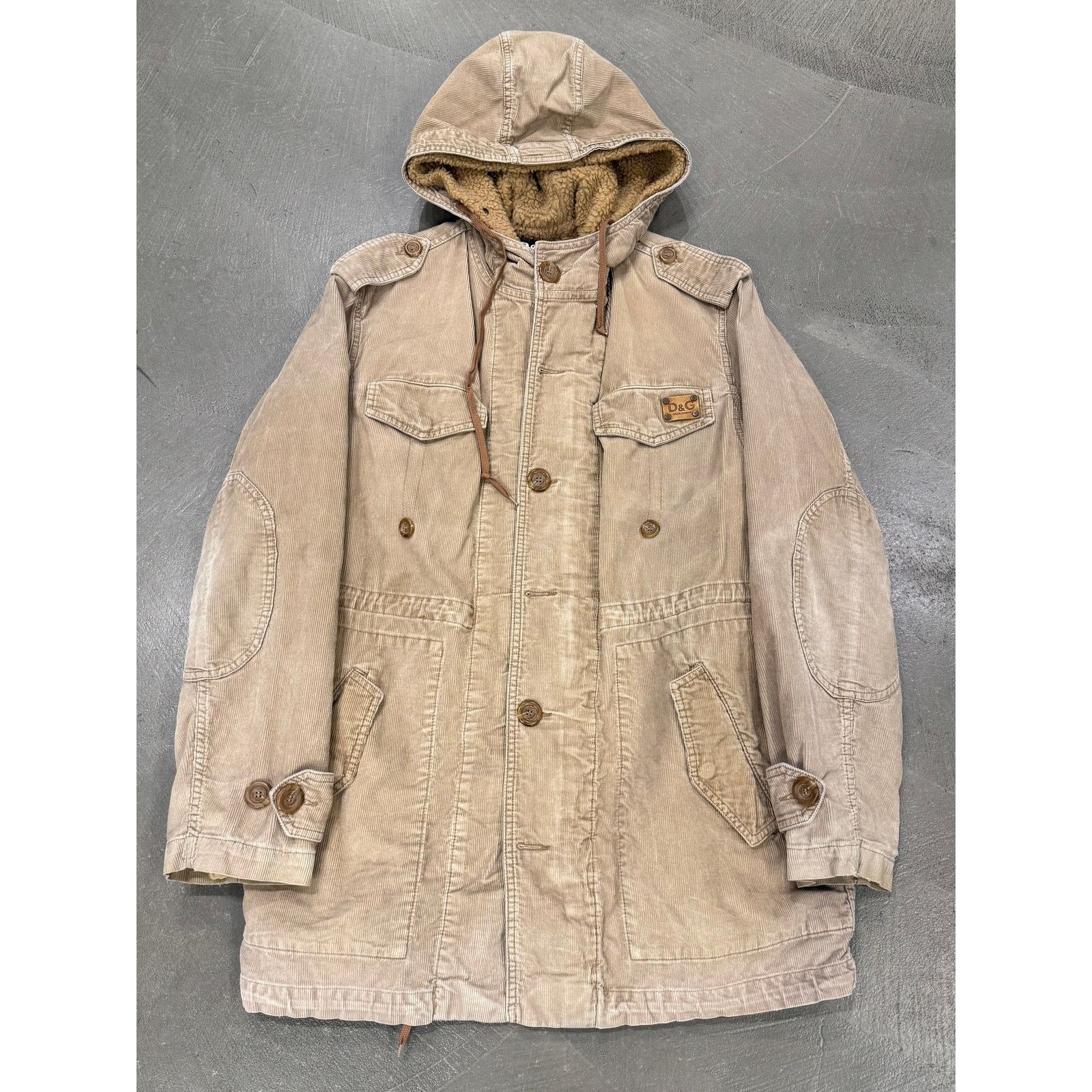 Dolce & Gabbana 2000s Dolce & Gabbana sherpa-lined military parka Size US M / EU 48-50 / 2 - 1 Thumbnail