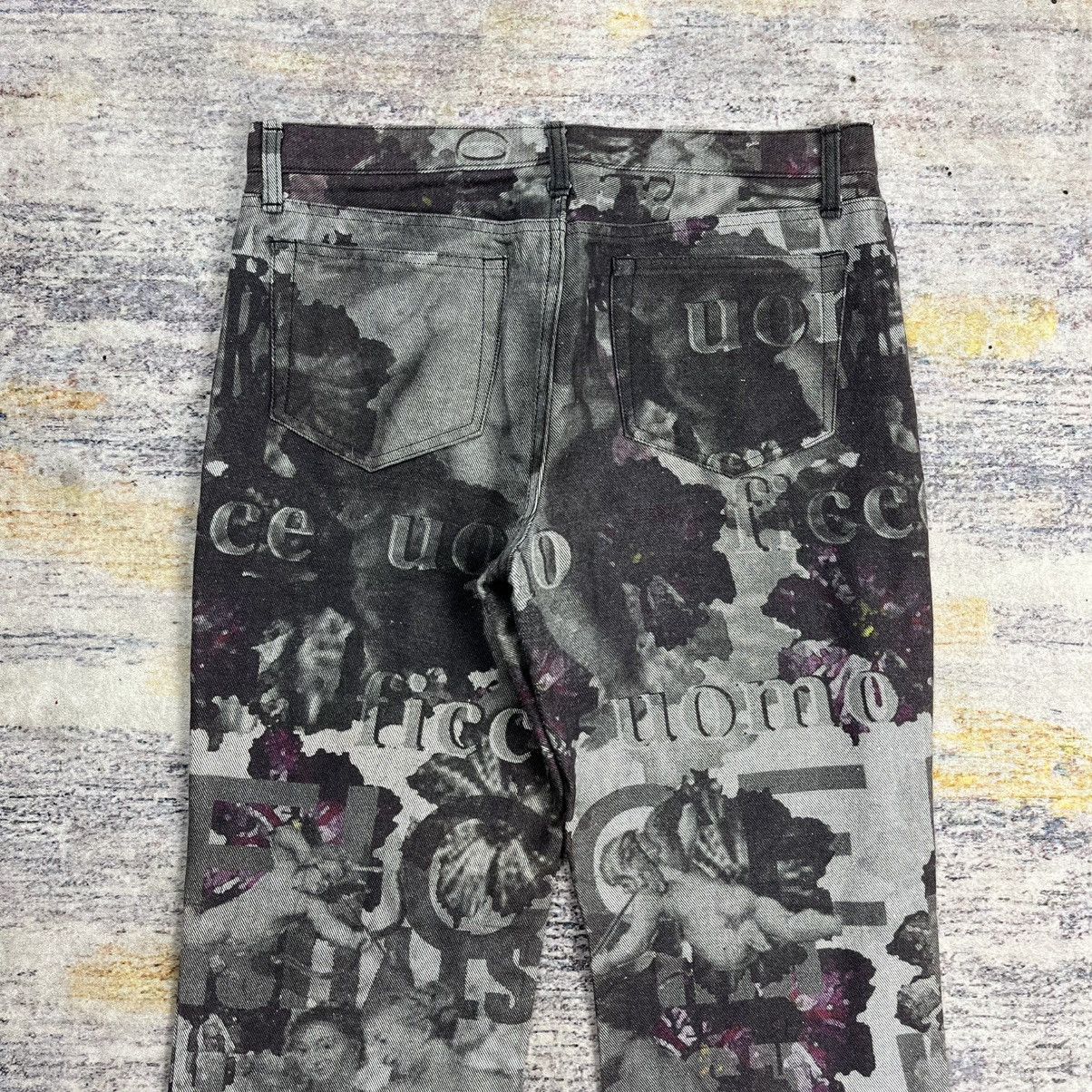 Yoshiyuki Konishi Archive 90s Ficce uomo nude print denim pants Size US 32 / EU 48 - 6 Thumbnail