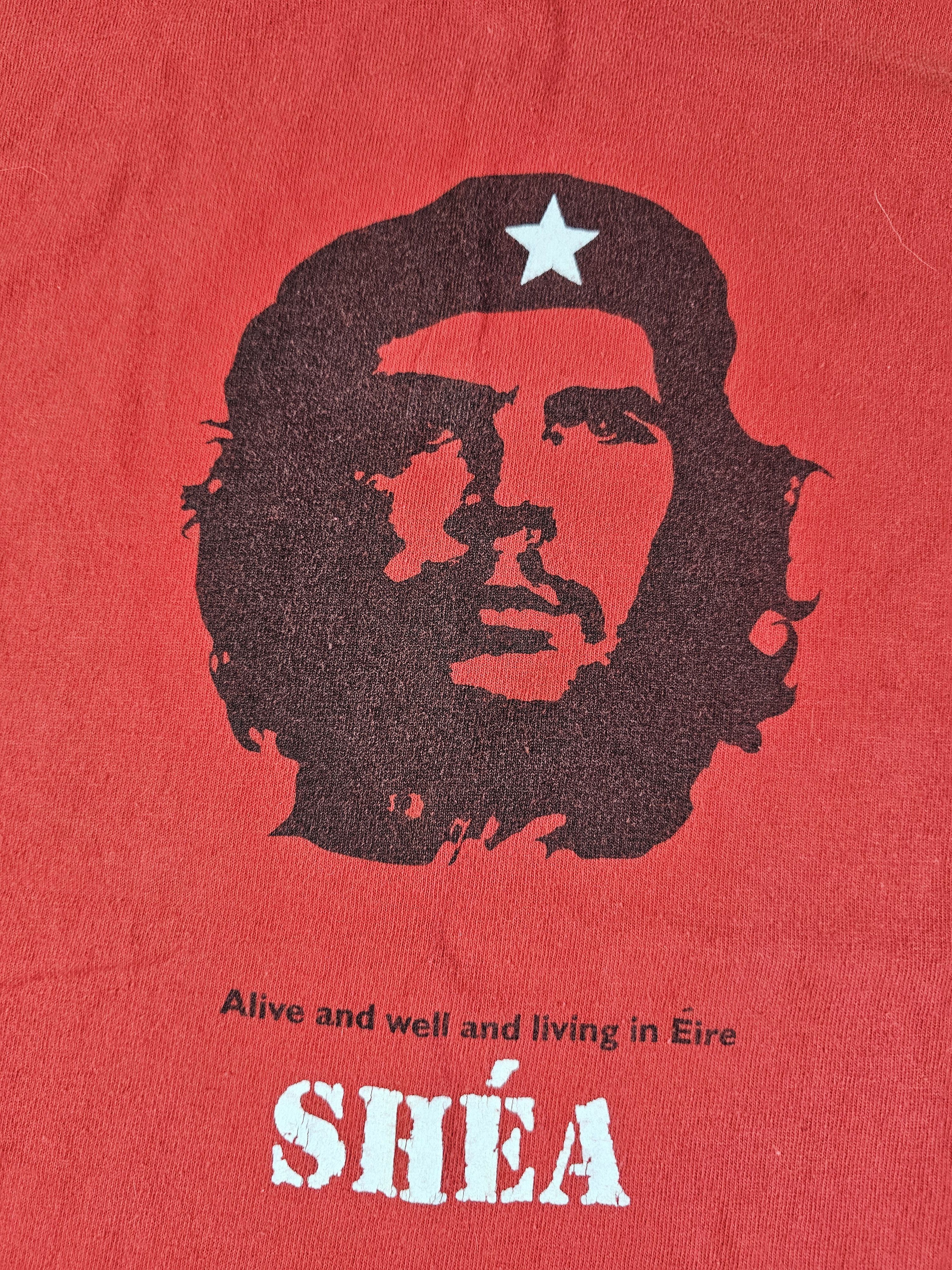 Fruit Of The Loom Vintage Che Guevara T-Shirt Men XL Red 90s Fruit Of The Loom Size US XL / EU 56 / 4 - 2 Thumbnail