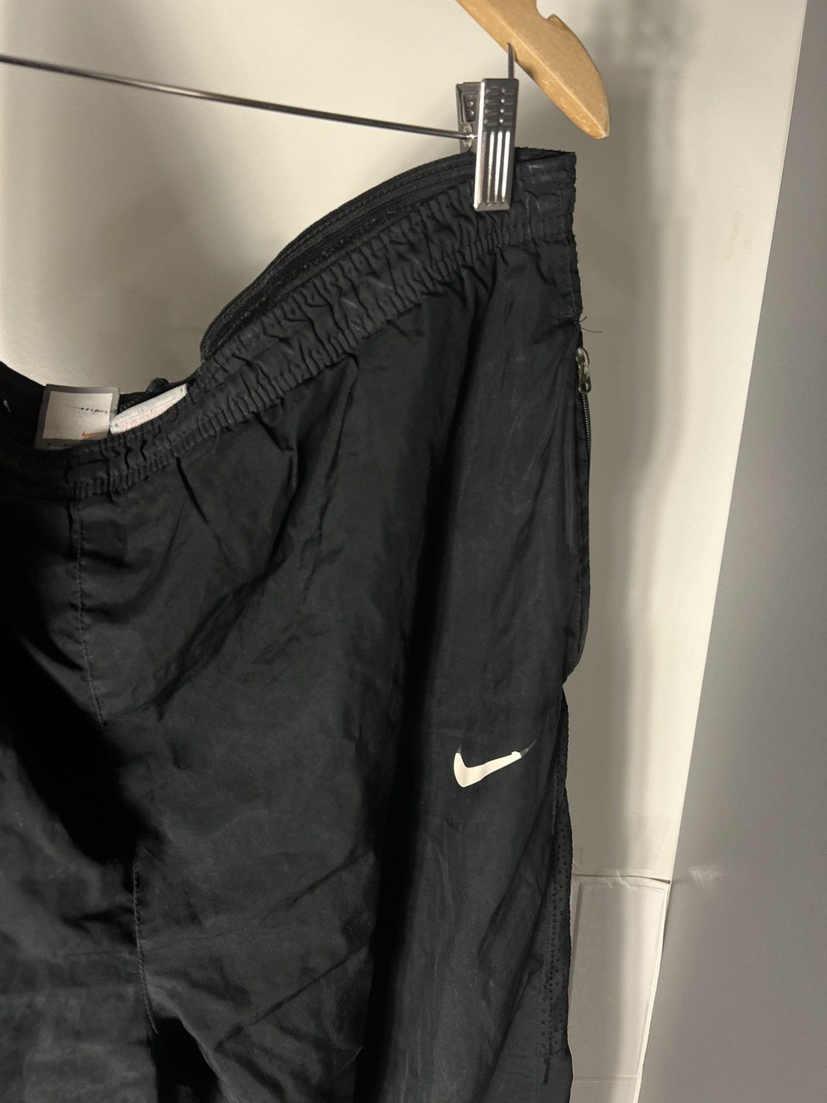 Vintage VERY RARE NIKE FC MANCHESTER UNITED ENGLAND SOCCER PANTS 90s Size US 36 / EU 52 - 4 Thumbnail