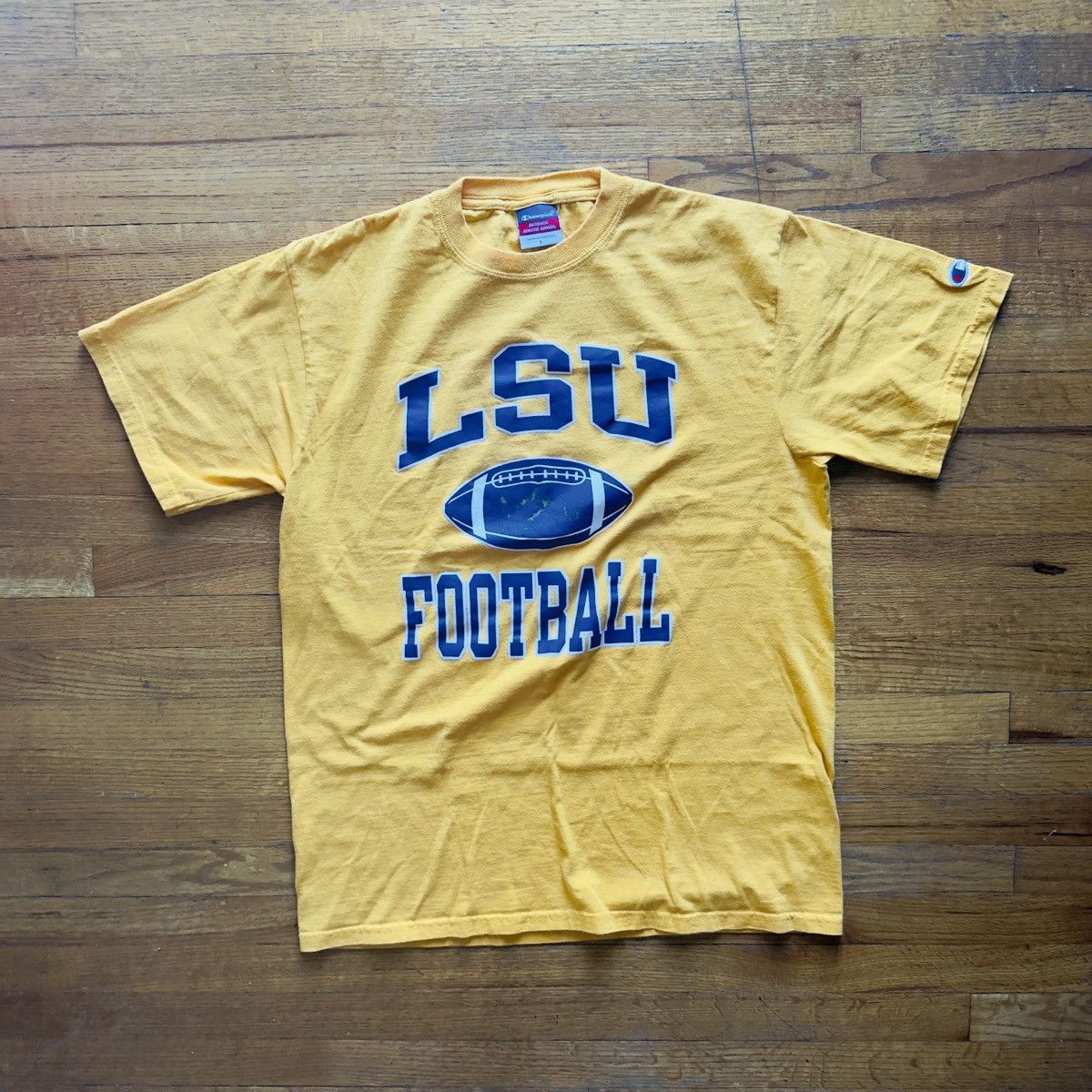 Vintage LSU College Football tee Large Size US L / EU 52-54 / 3 - 1 Thumbnail