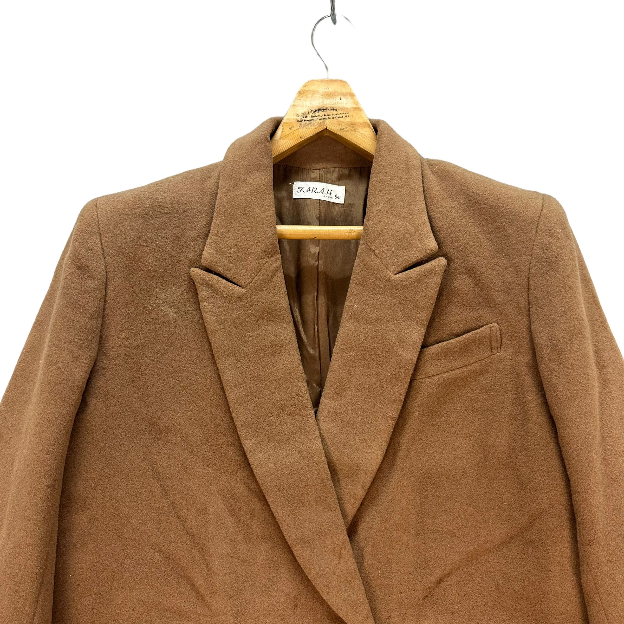 Farah FARAH WOOL OVERCOAT #8582-015 Size M / US 6-8 / IT 42-44 - 2 Thumbnail