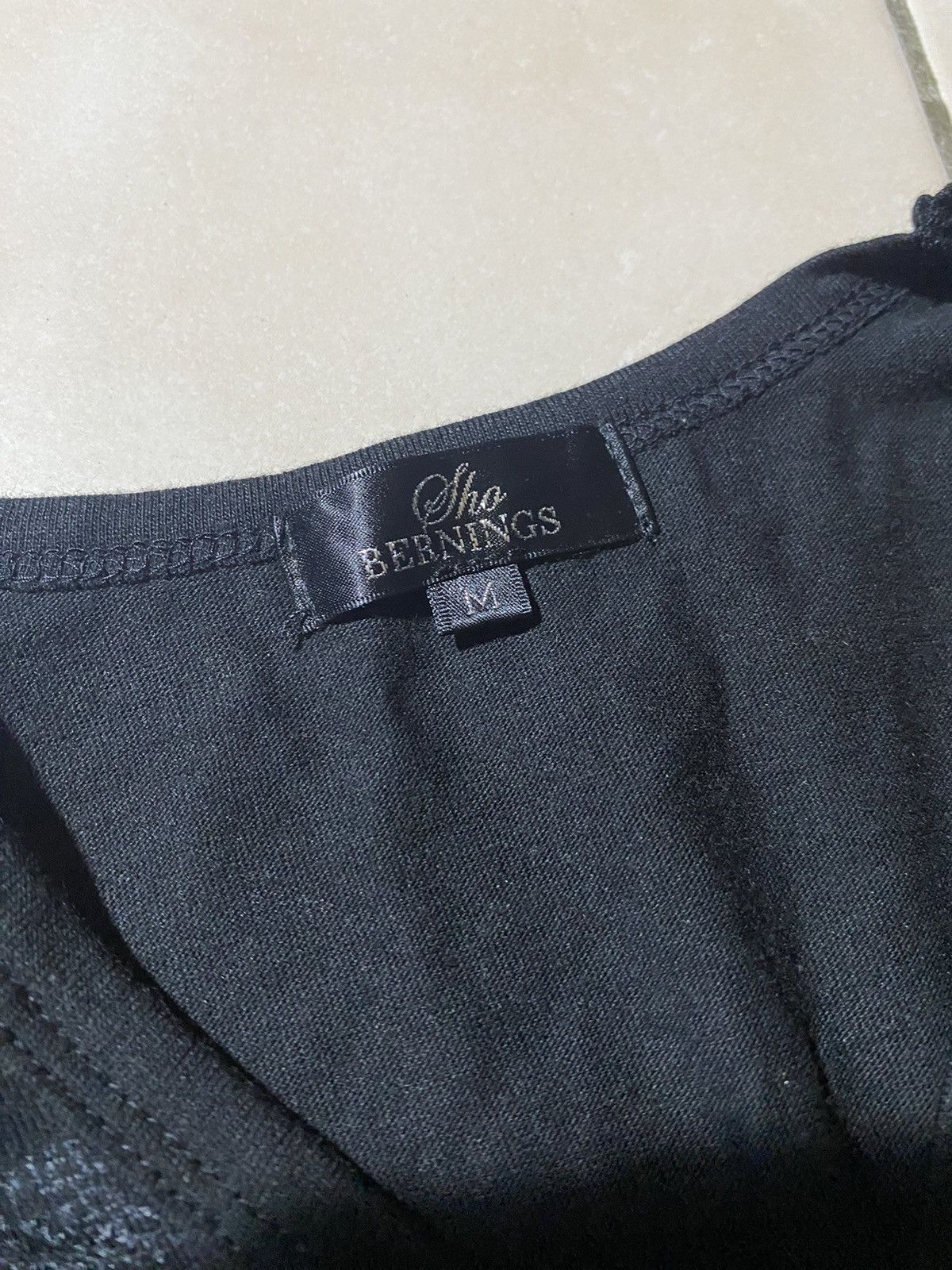 Japanese Brand Sho Bernings Black/White Longsleeve Size US S / EU 44-46 / 1 - 3 Thumbnail